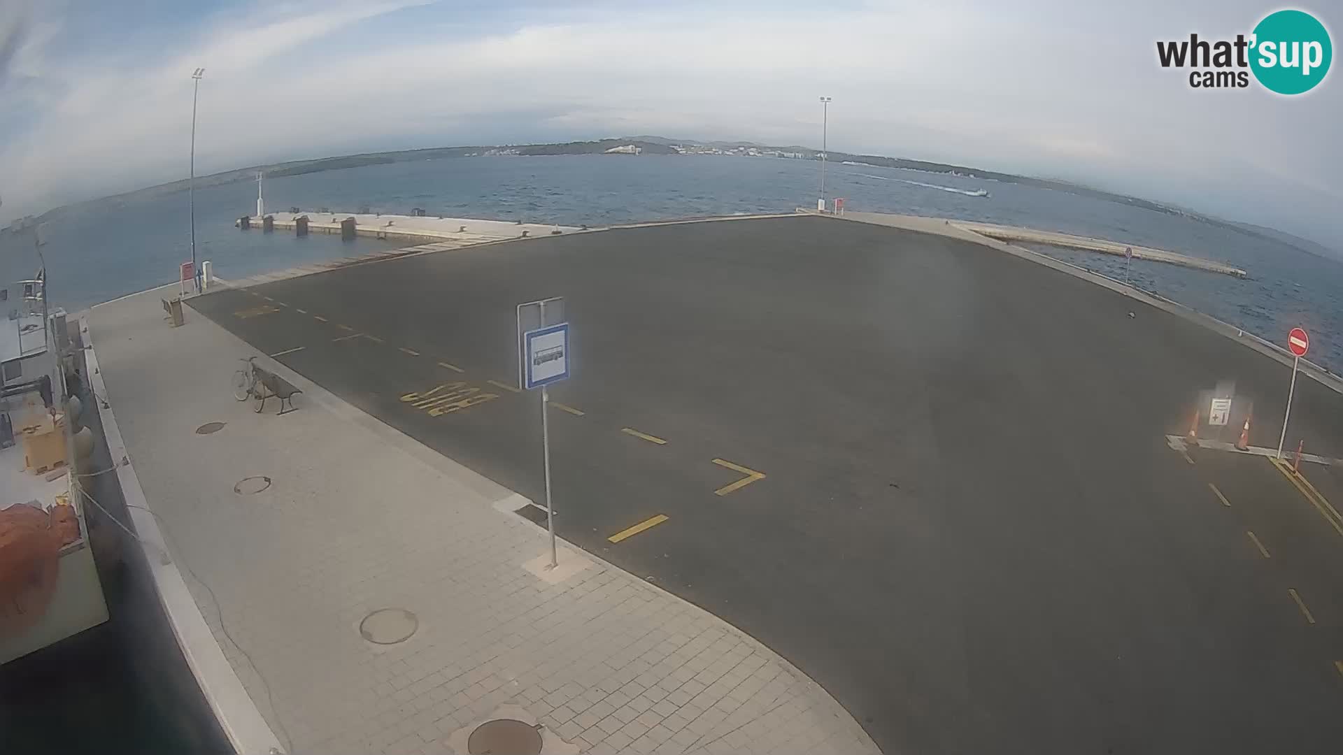 Tkon Live cam – ferry – Dalmatia – Croatia