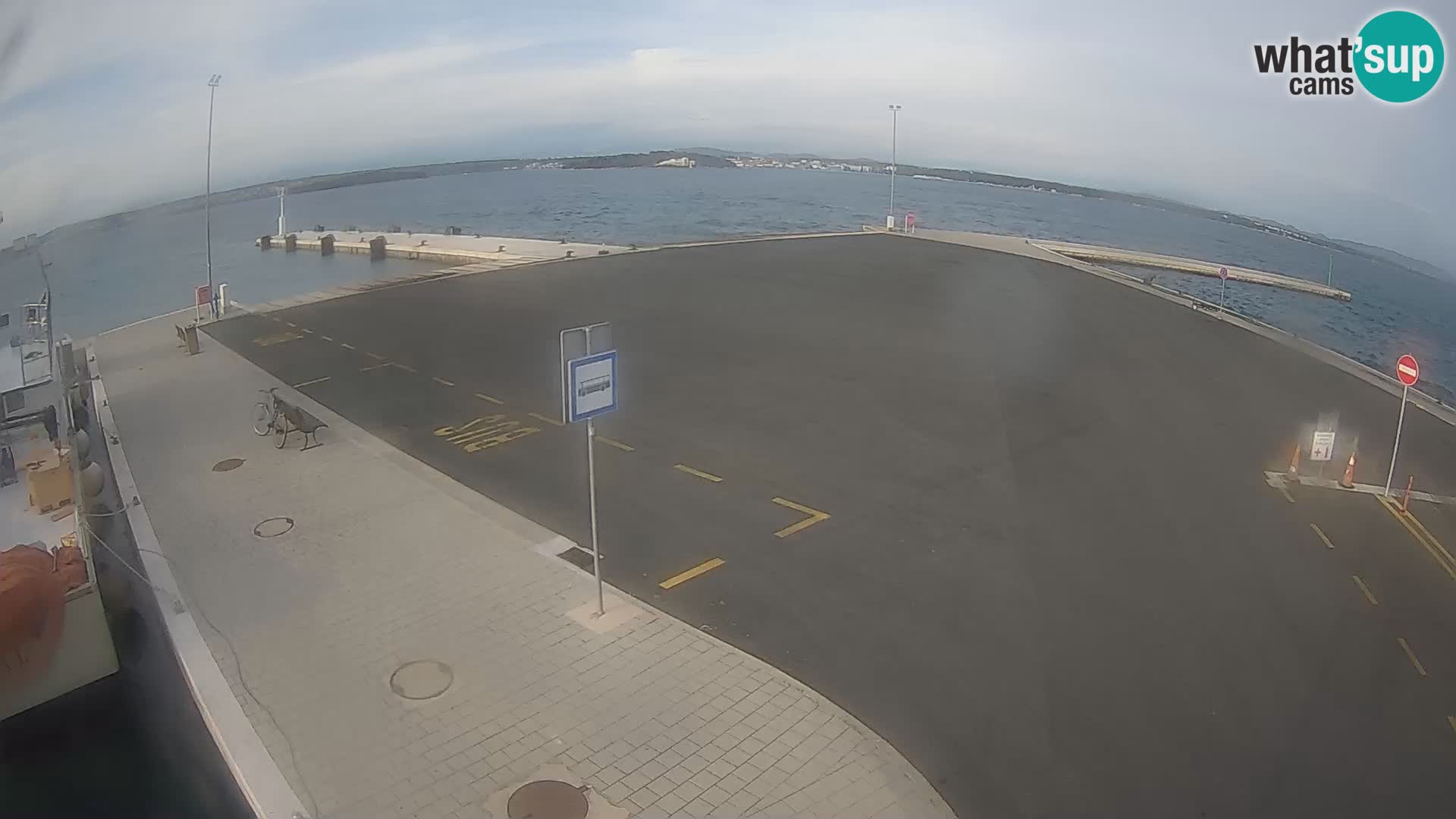 Tkon Live cam – ferry – Dalmatia – Croatia