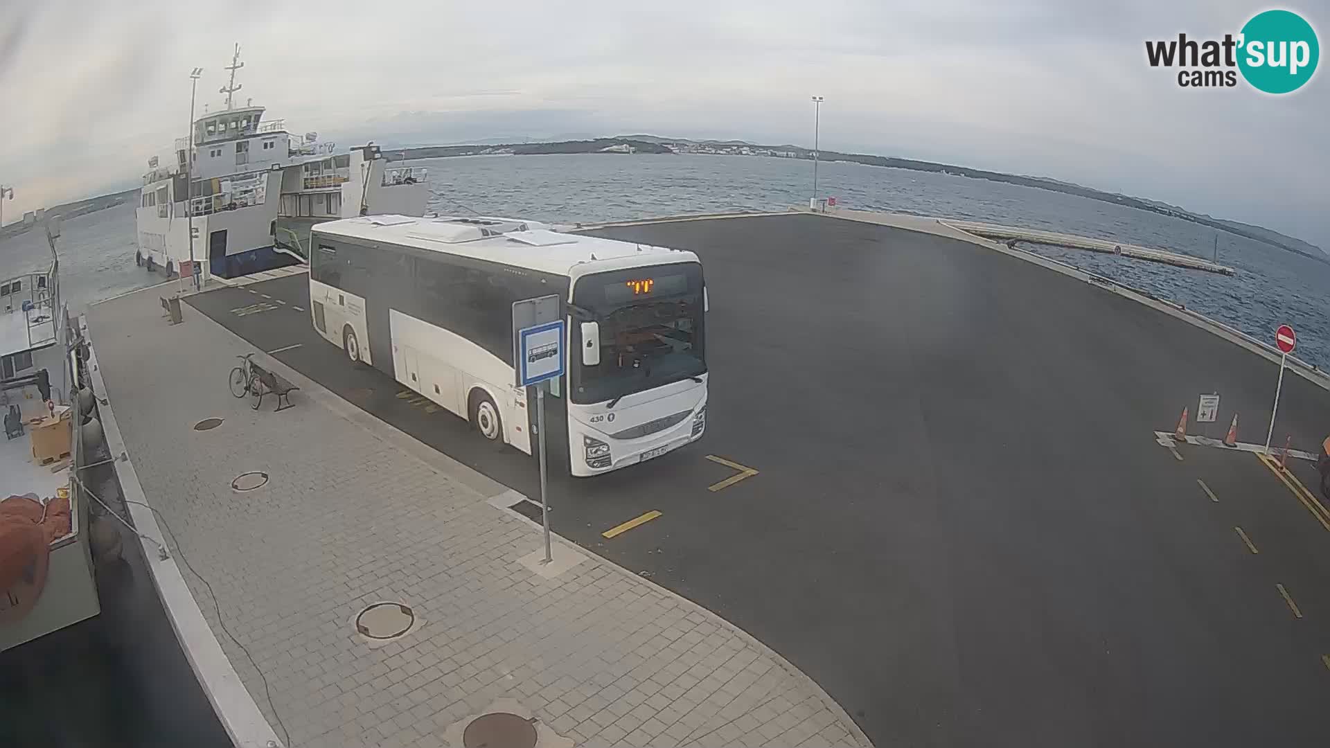 Tkon Live cam – ferry – Dalmatia – Croatia