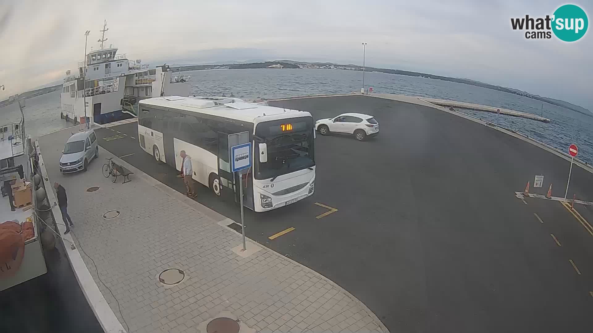 Tkon camera en vivo – Transportar – Dalmacia – Croacia