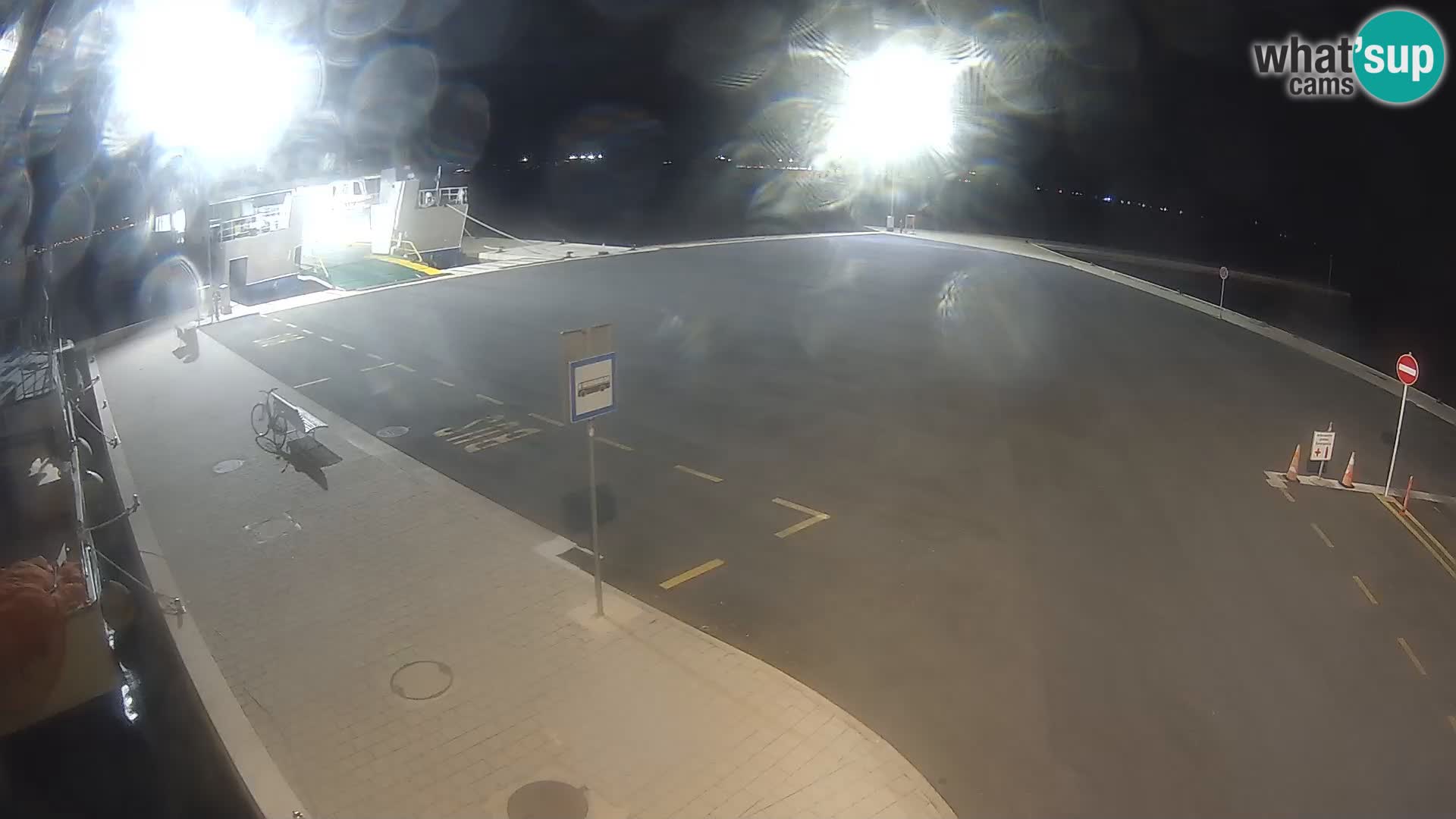 Tkon Live cam – ferry – Dalmatie – Croatie