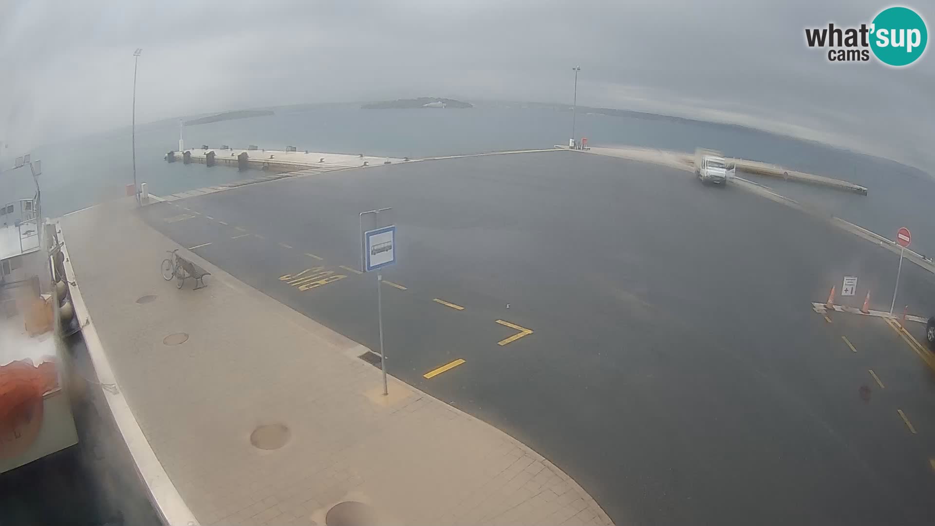 Tkon Live cam – ferry – Dalmatia – Croatia