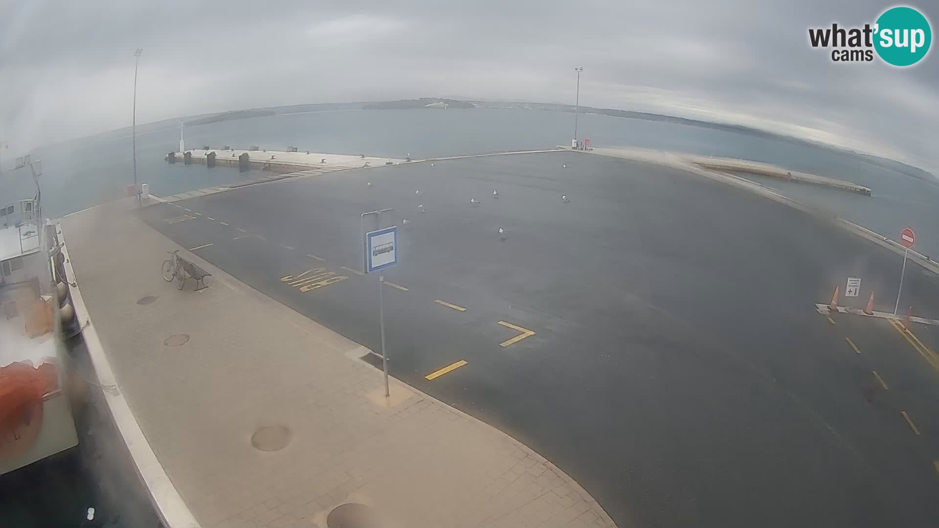 Tkon Live cam – ferry – Dalmatia – Croatia