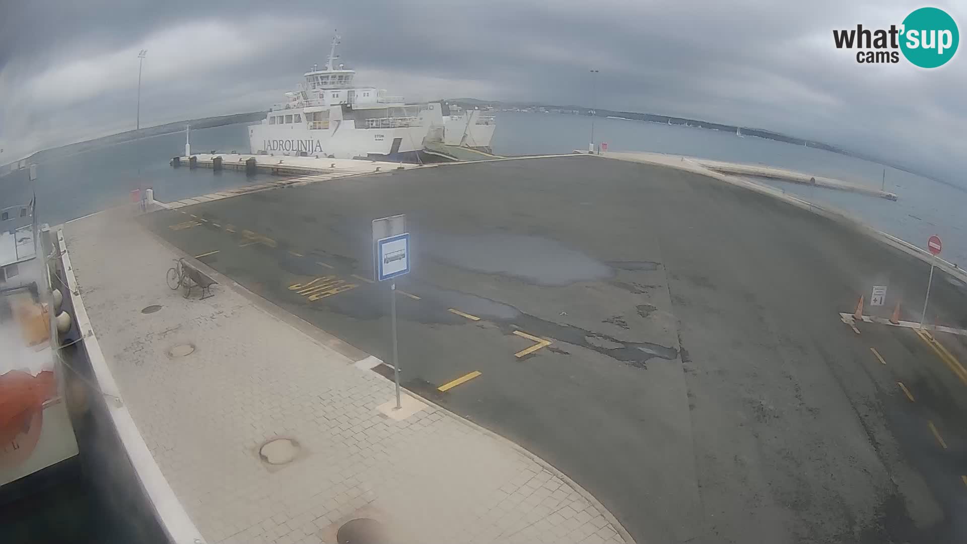 Tkon Live cam – ferry – Dalmatia – Croatia