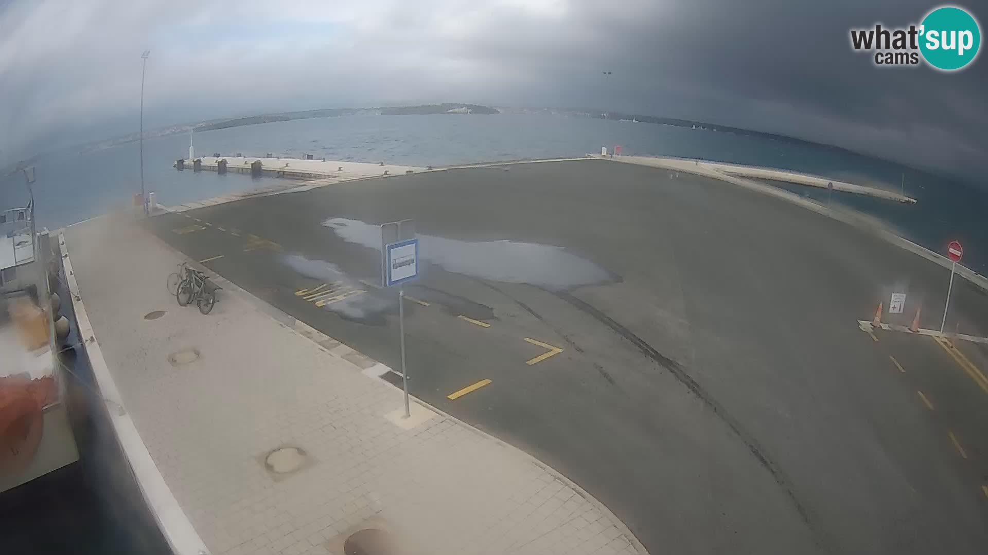 Tkon Live cam – ferry – Dalmatie – Croatie