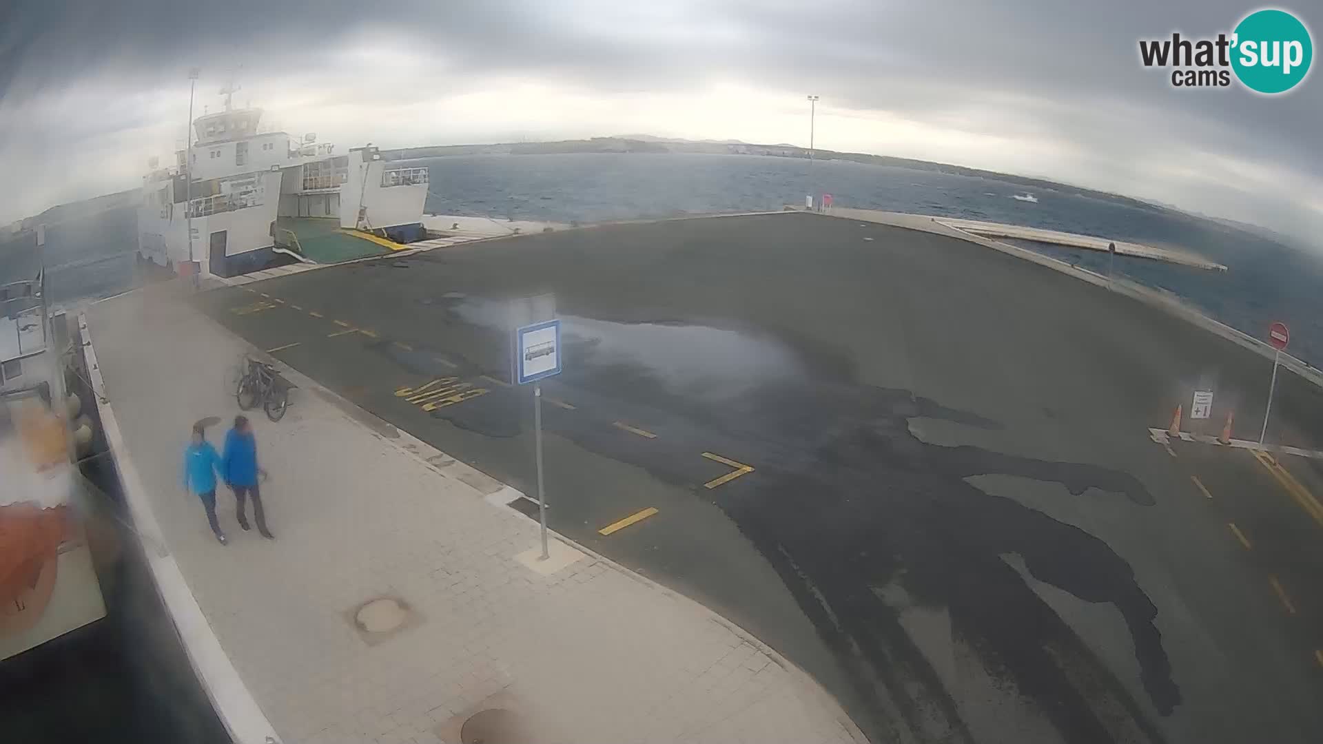 Tkon Live cam – traghetto – Dalmazia – Croazia