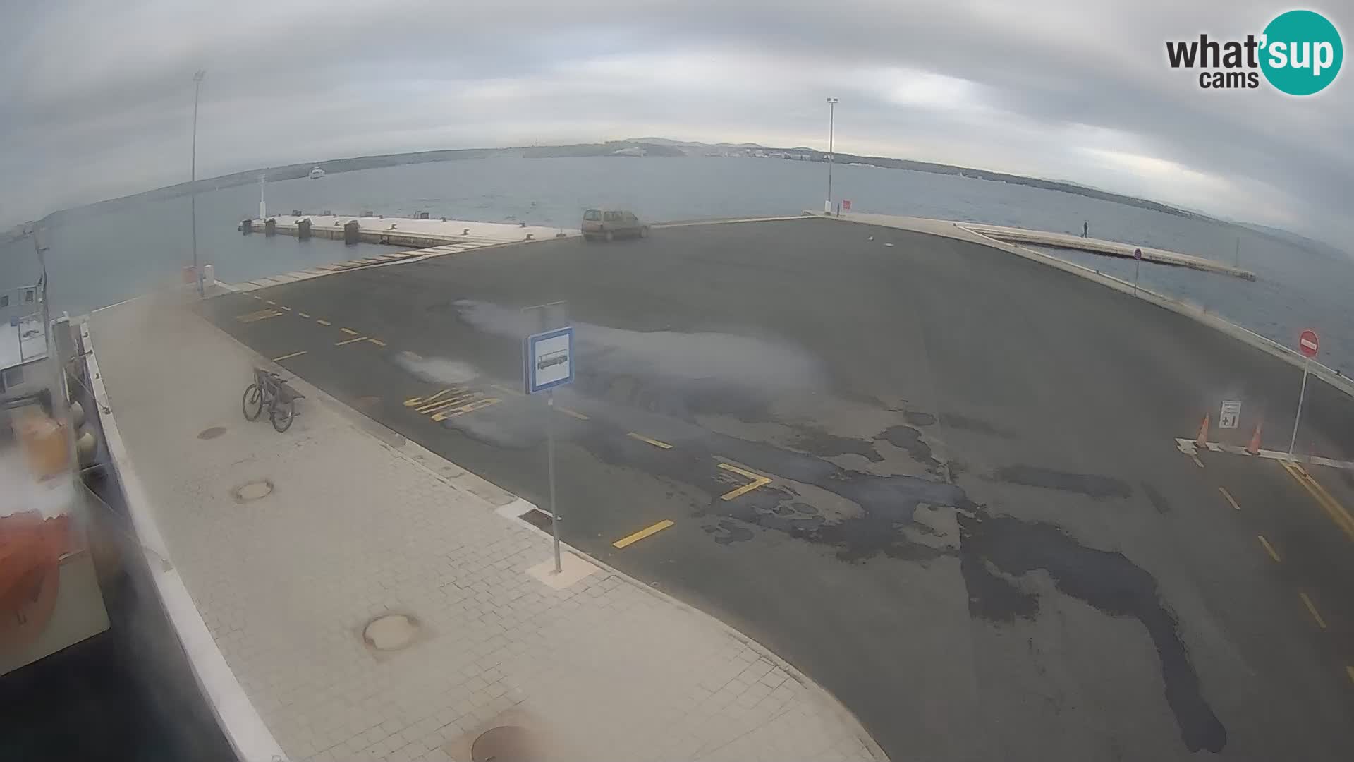 Tkon Live cam – ferry – Dalmatie – Croatie