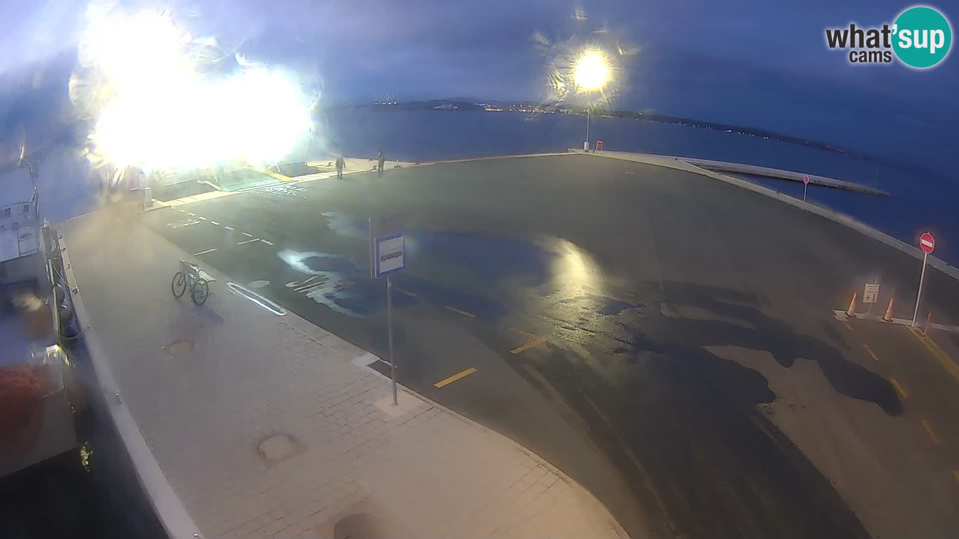 Tkon Live cam – ferry – Dalmatie – Croatie