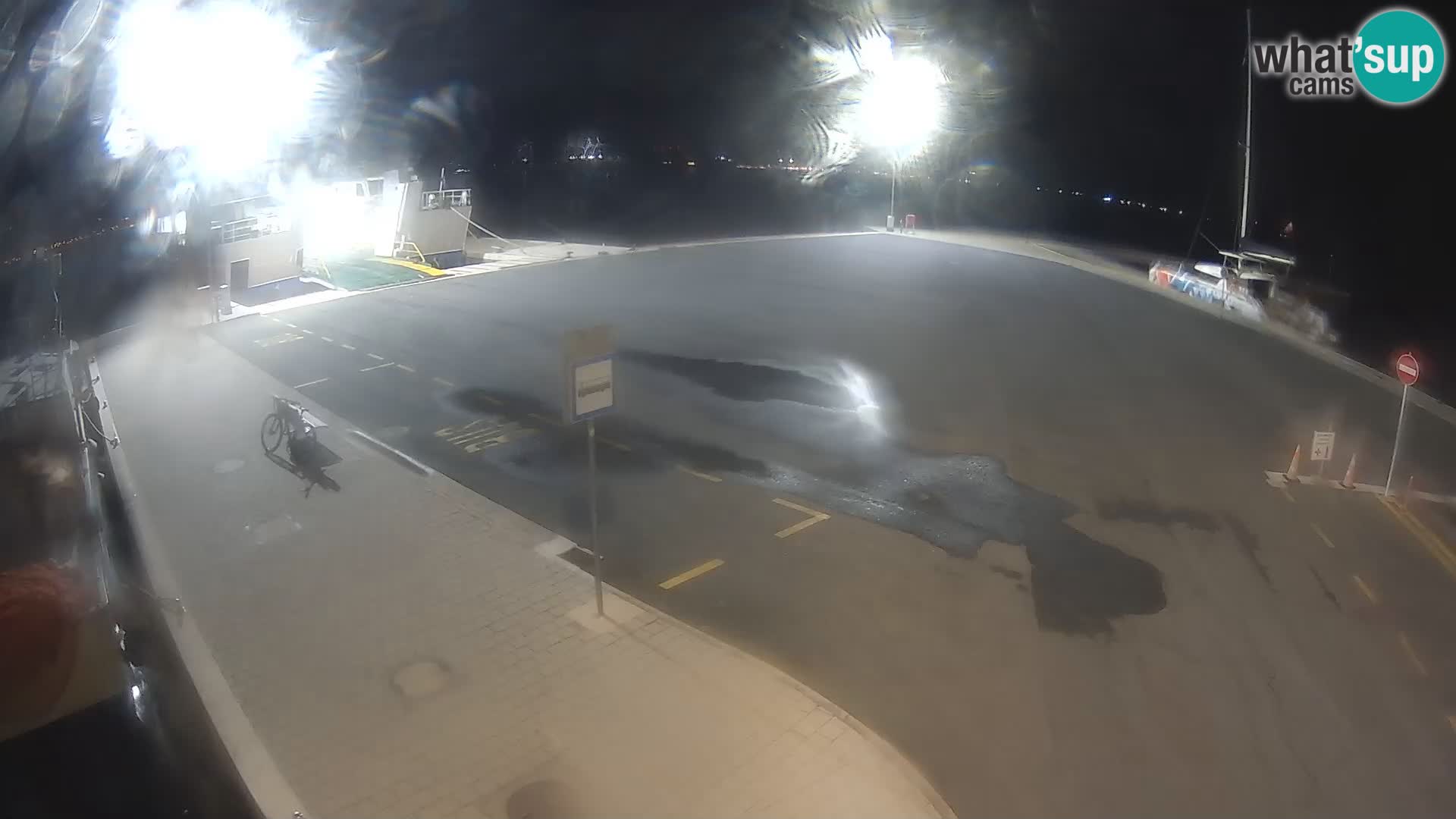 Tkon Live cam – ferry – Dalmatie – Croatie