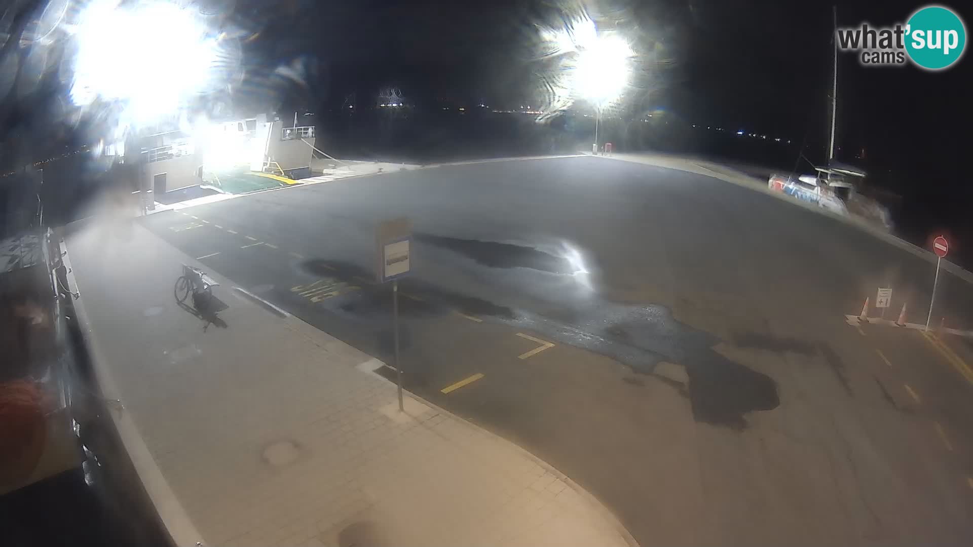 Tkon Live cam – ferry – Dalmatie – Croatie