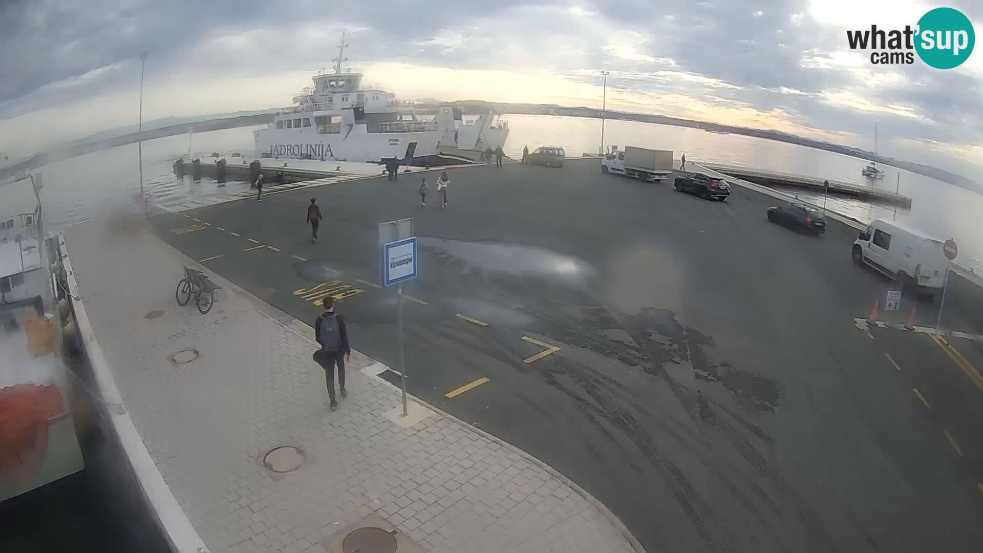 Tkon Live cam – ferry – Dalmatia – Croatia