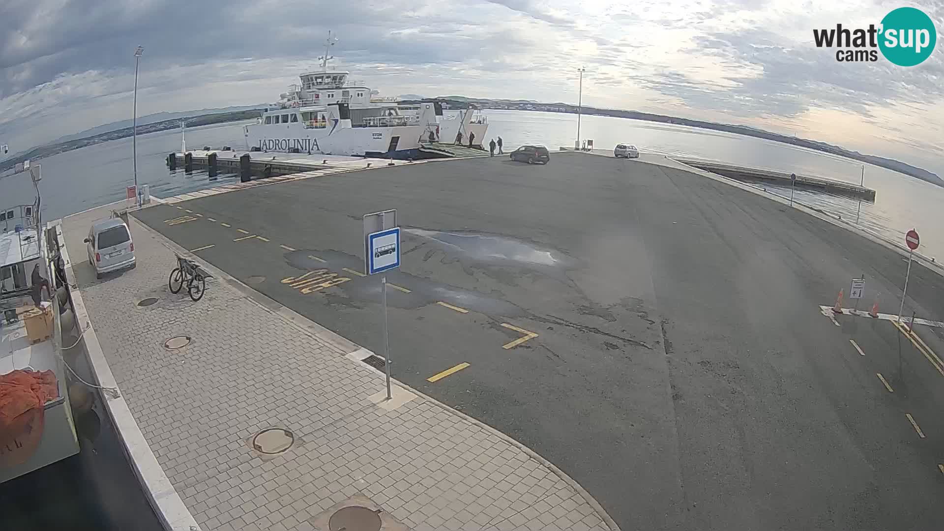 Tkon Live cam – ferry – Dalmatia – Croatia