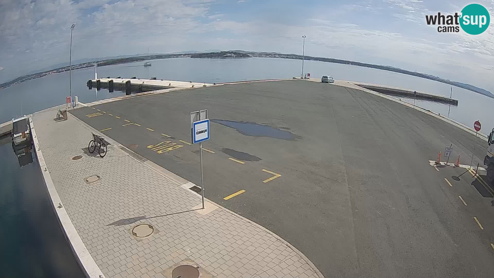 Tkon Live cam – ferry – Dalmatia – Croatia