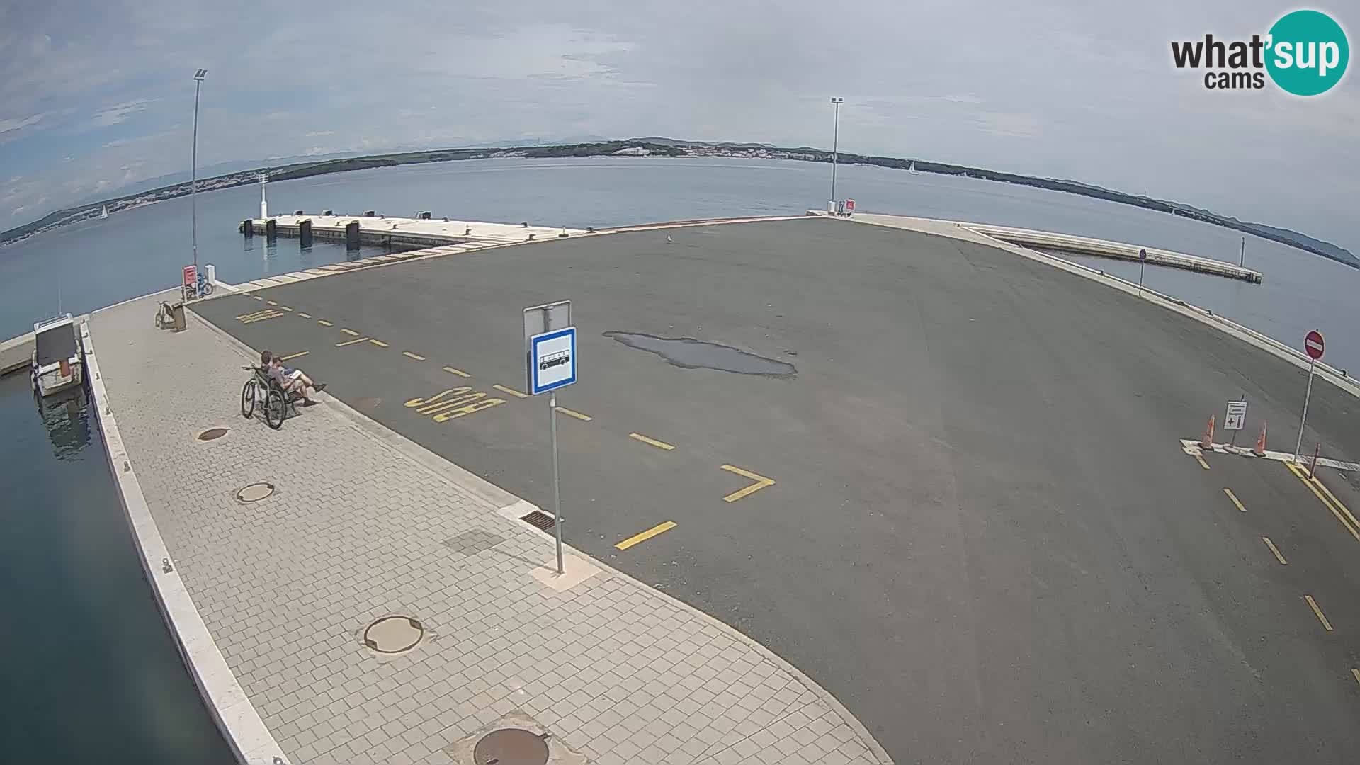 Tkon Live cam – traghetto – Dalmazia – Croazia