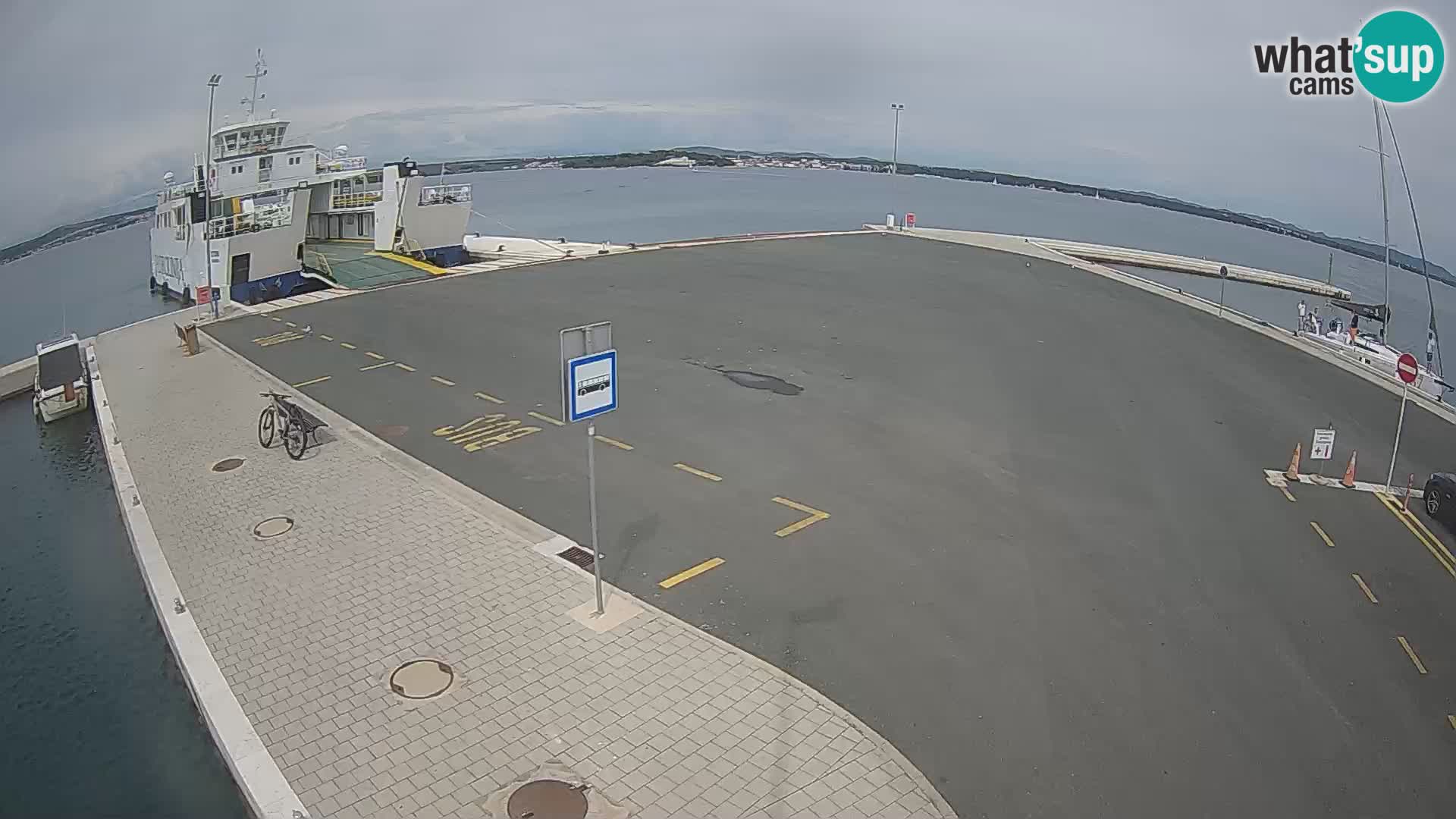 Tkon Live cam – traghetto – Dalmazia – Croazia