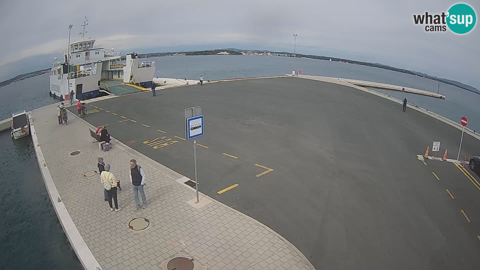 Tkon Live cam – traghetto – Dalmazia – Croazia