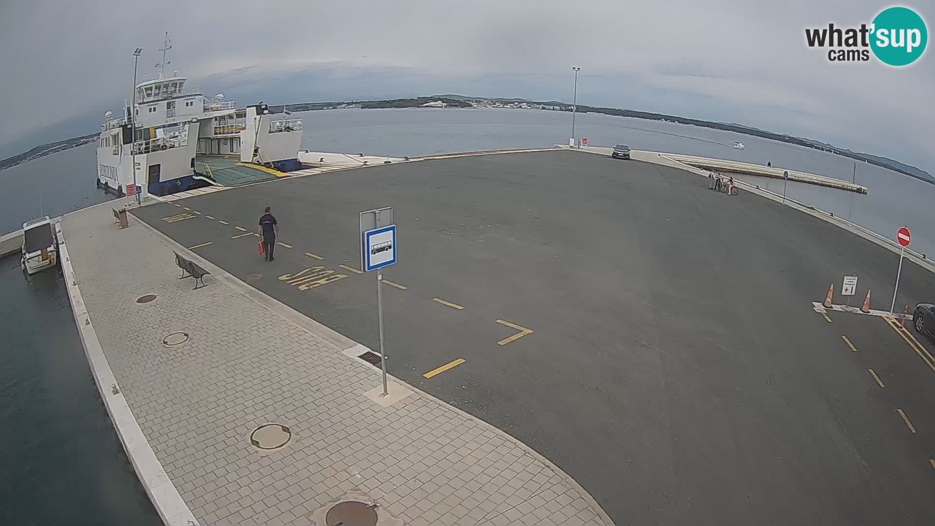 Tkon Live cam – ferry – Dalmatia – Croatia