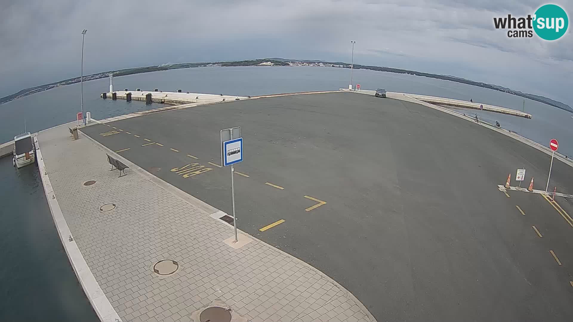 Tkon Live cam – ferry – Dalmatia – Croatia