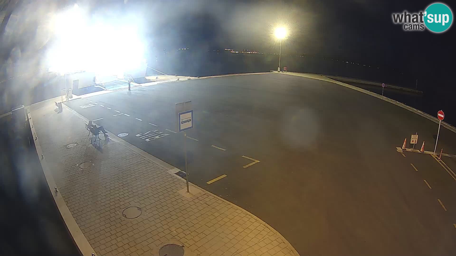 Tkon v živo – trajekt – Dalmacija – Hrvaška