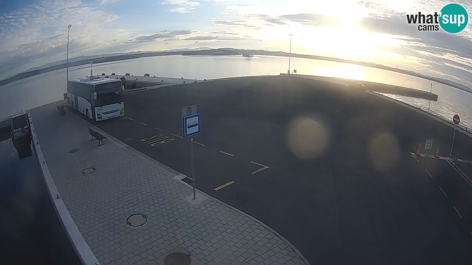 Tkon camera en vivo – Transportar – Dalmacia – Croacia