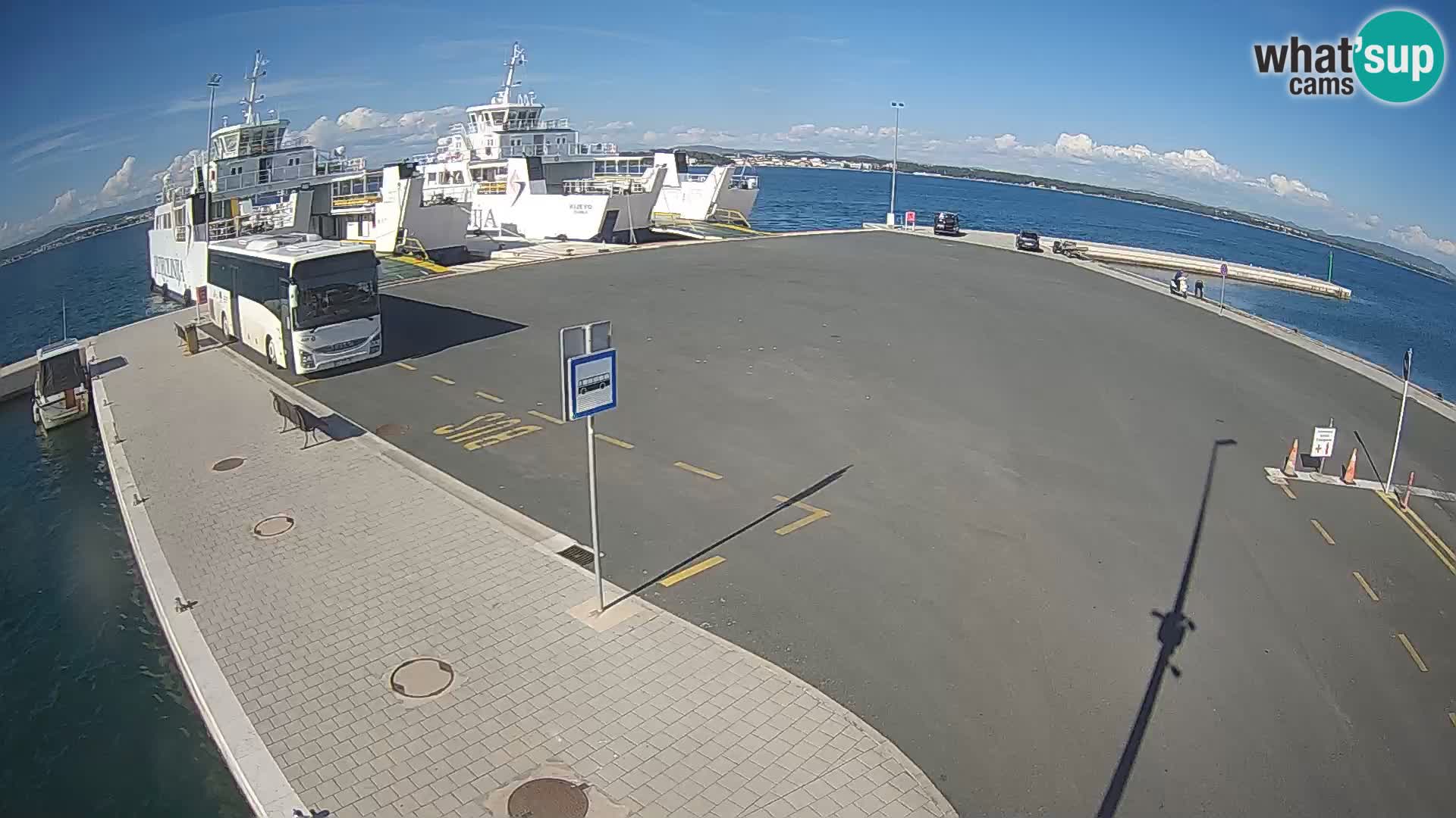 Tkon Live cam – Fähre – Dalmatien – Kroatien