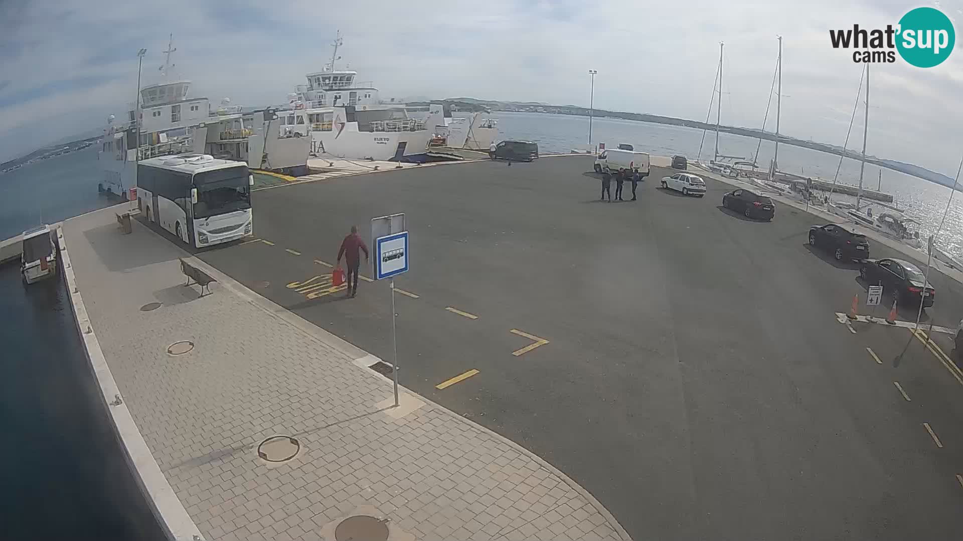 Tkon camera en vivo – Transportar – Dalmacia – Croacia