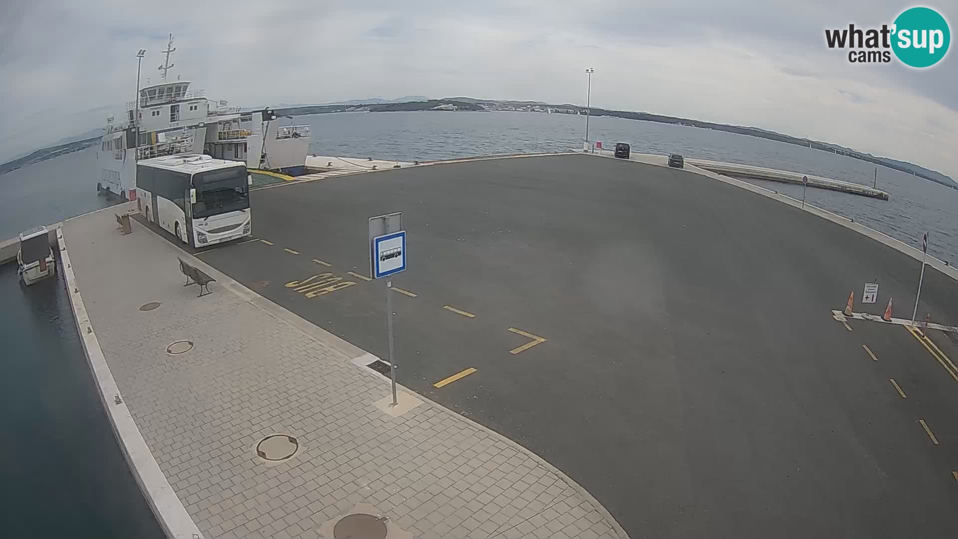 Tkon Live cam – traghetto – Dalmazia – Croazia
