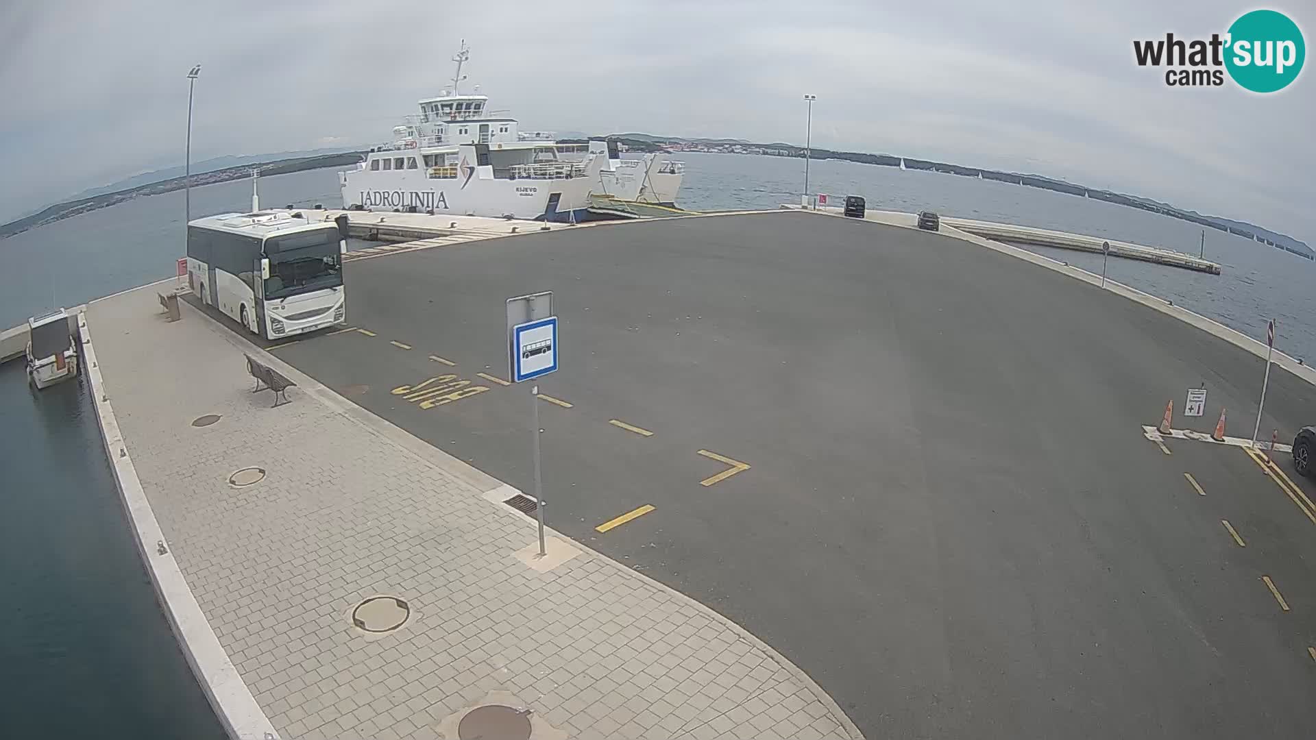 Tkon Live cam – traghetto – Dalmazia – Croazia