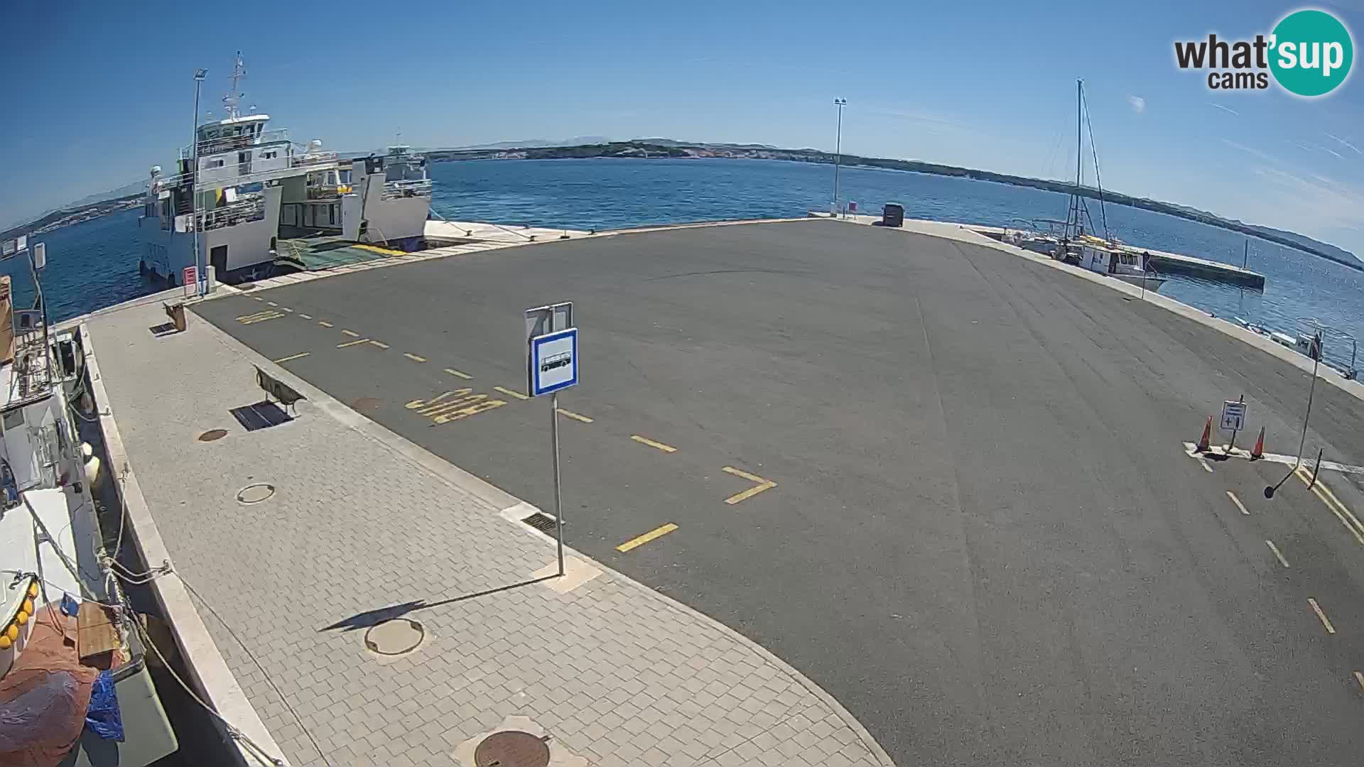 Tkon Live cam – Fähre – Dalmatien – Kroatien