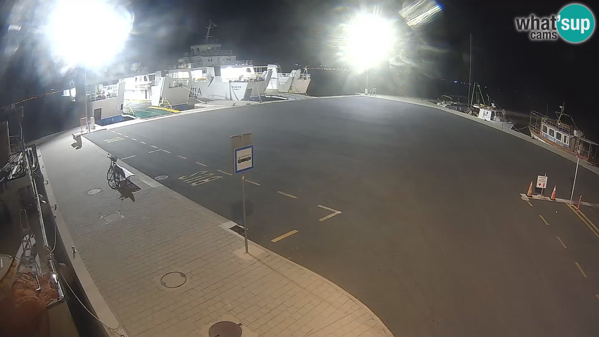 Tkon Live cam – ferry – Dalmatia – Croatia