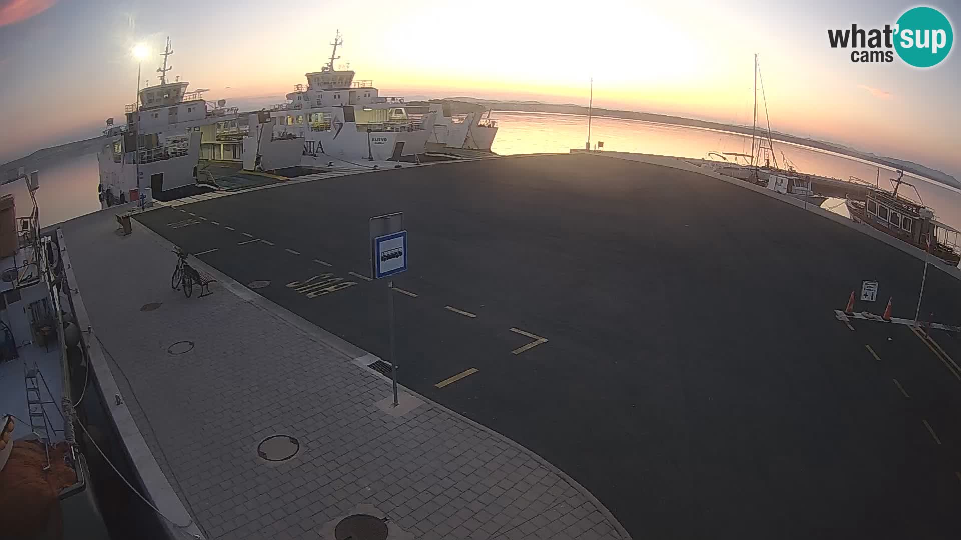 Tkon camera en vivo – Transportar – Dalmacia – Croacia
