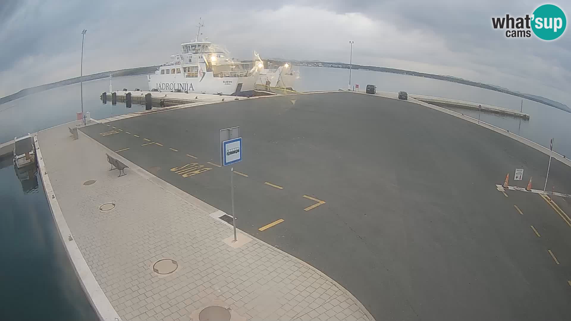 Tkon Live cam – Fähre – Dalmatien – Kroatien