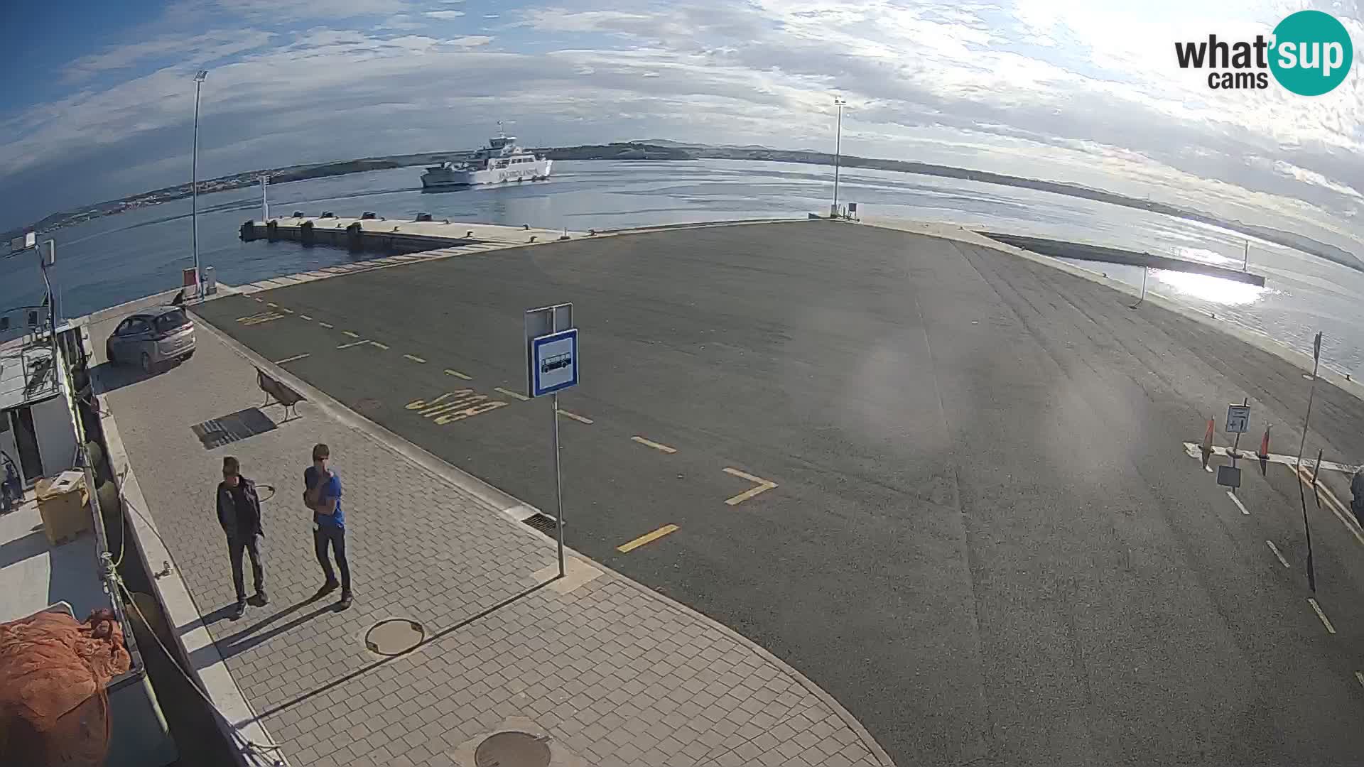 Tkon Live cam – ferry – Dalmatia – Croatia