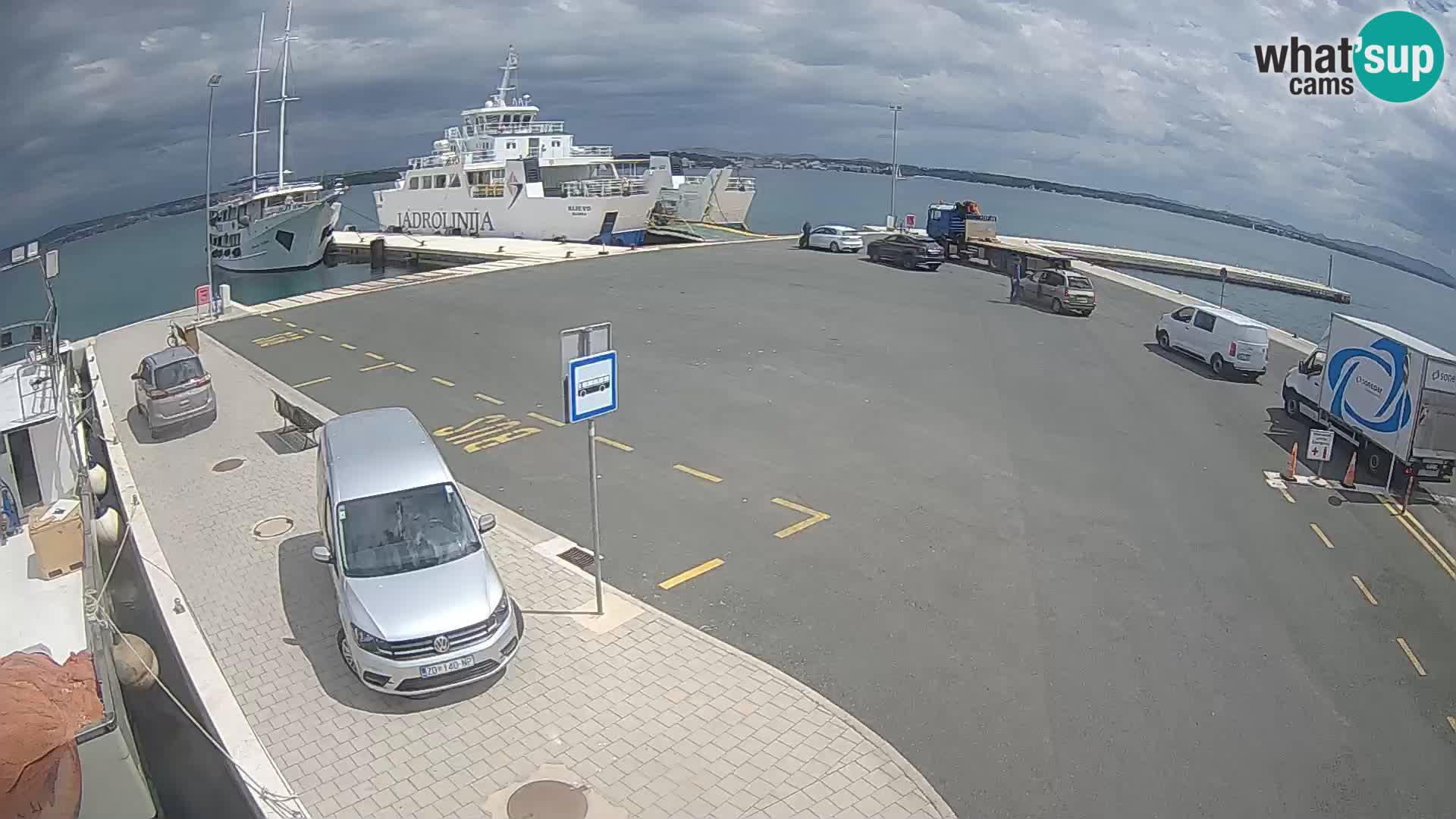 Tkon Live cam – ferry – Dalmatia – Croatia