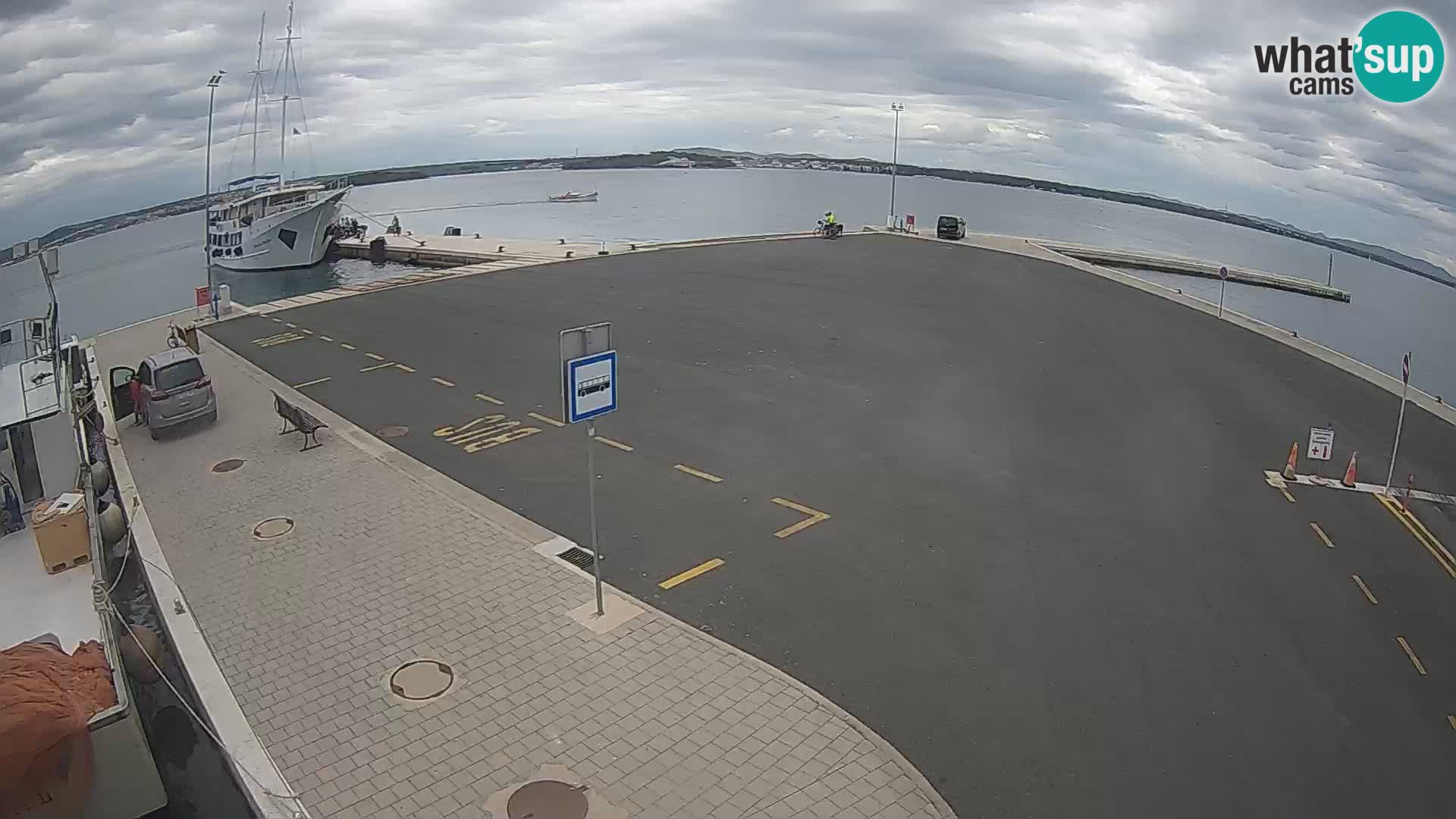 Tkon Live cam – ferry – Dalmatia – Croatia