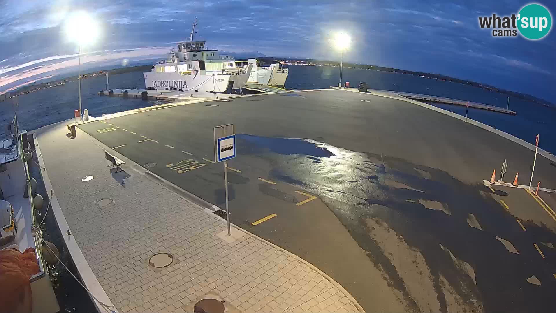 Tkon Live cam – traghetto – Dalmazia – Croazia