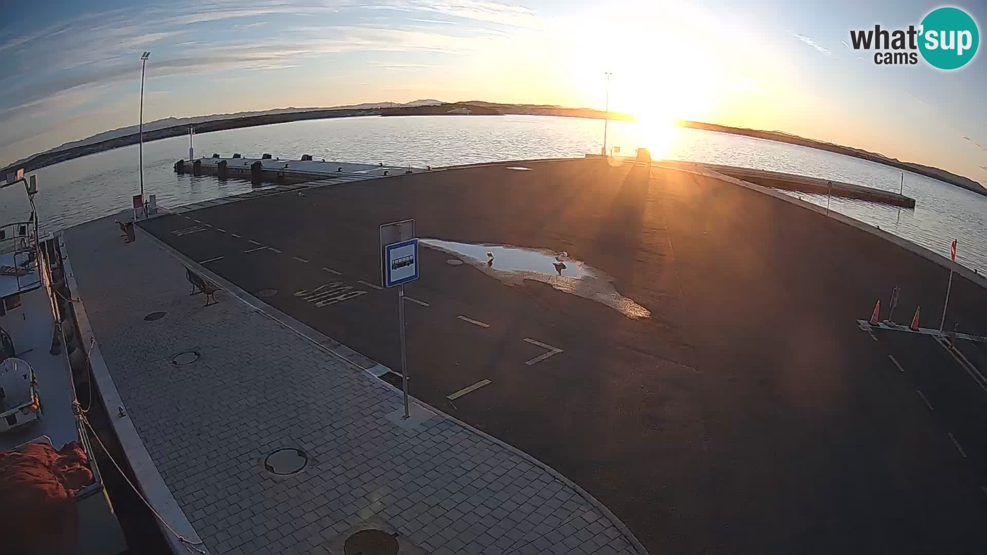 Tkon Live cam – ferry – Dalmatia – Croatia