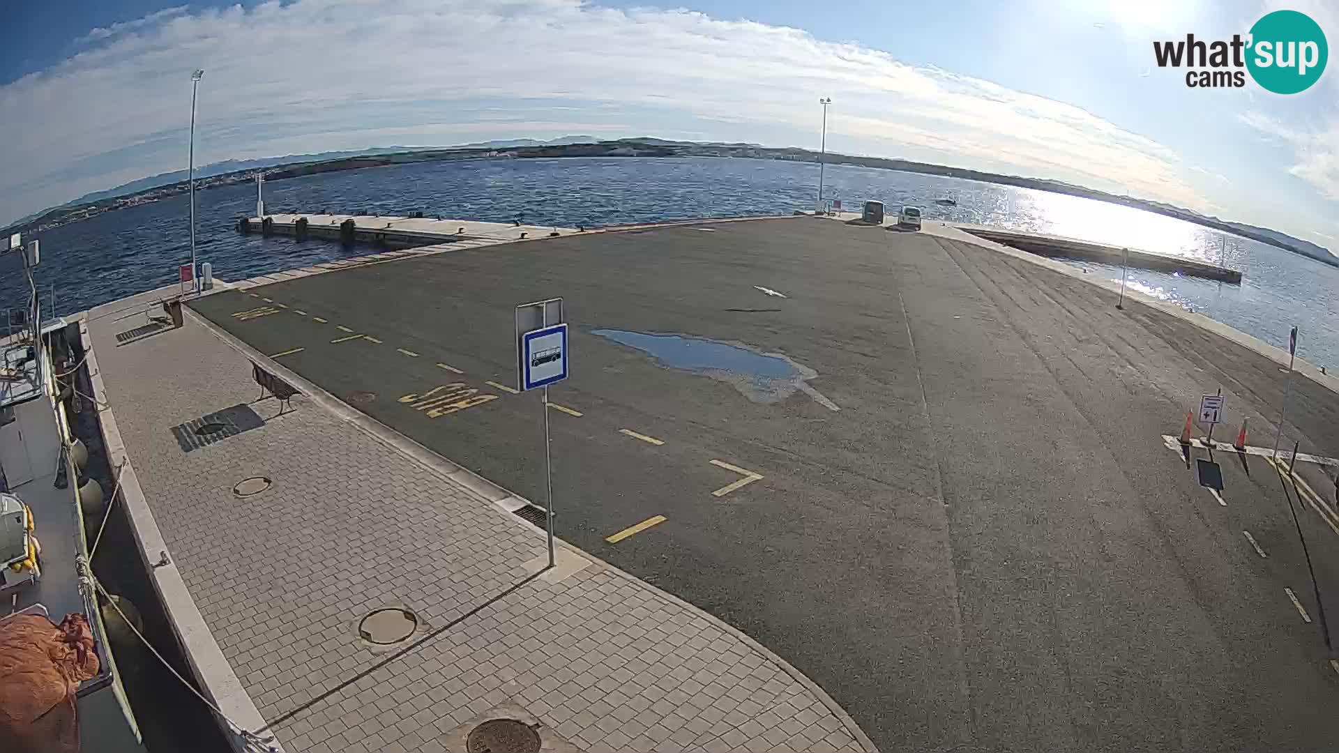 Tkon Live cam – ferry – Dalmatia – Croatia