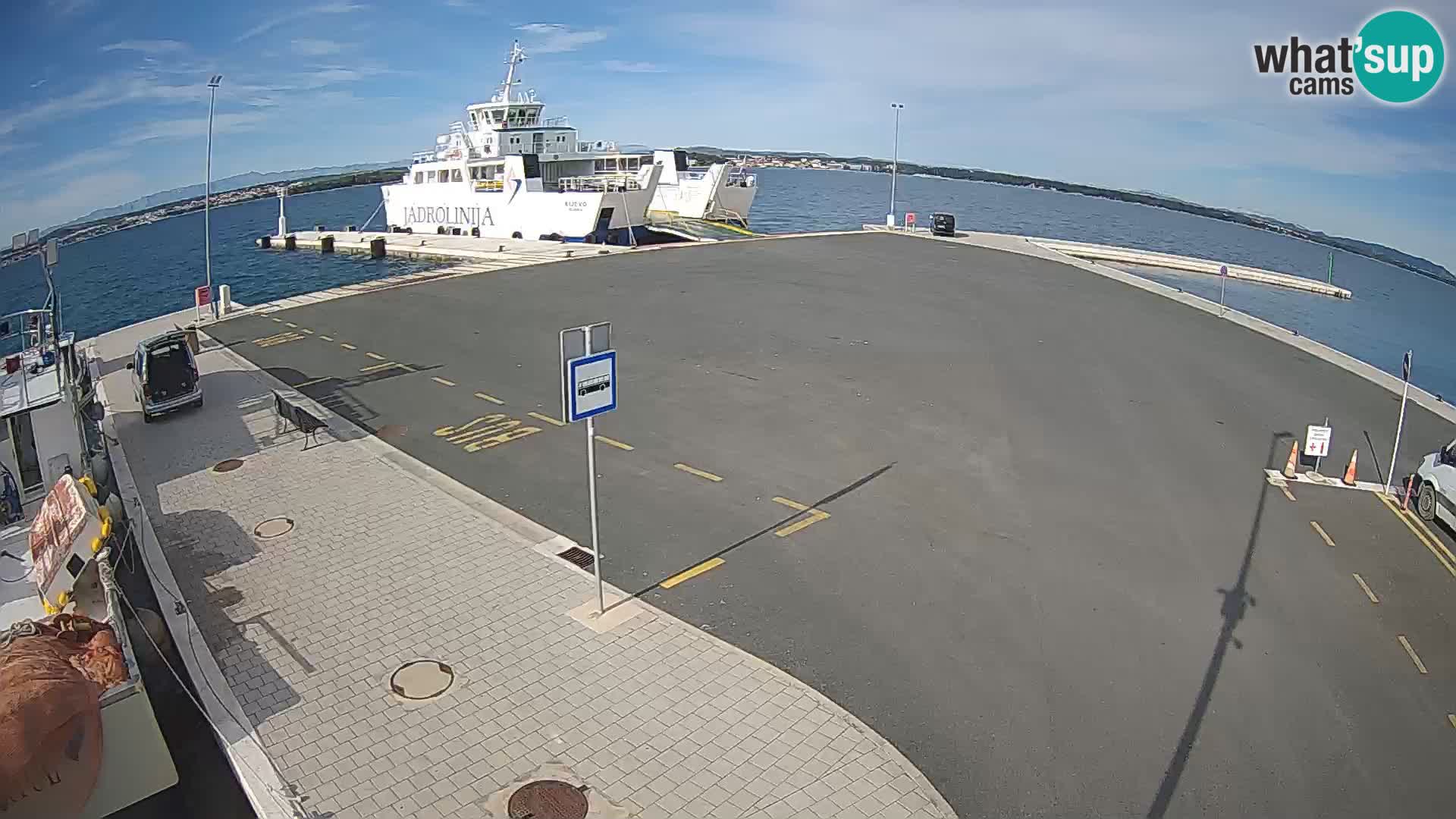 Tkon Live cam – ferry – Dalmatia – Croatia