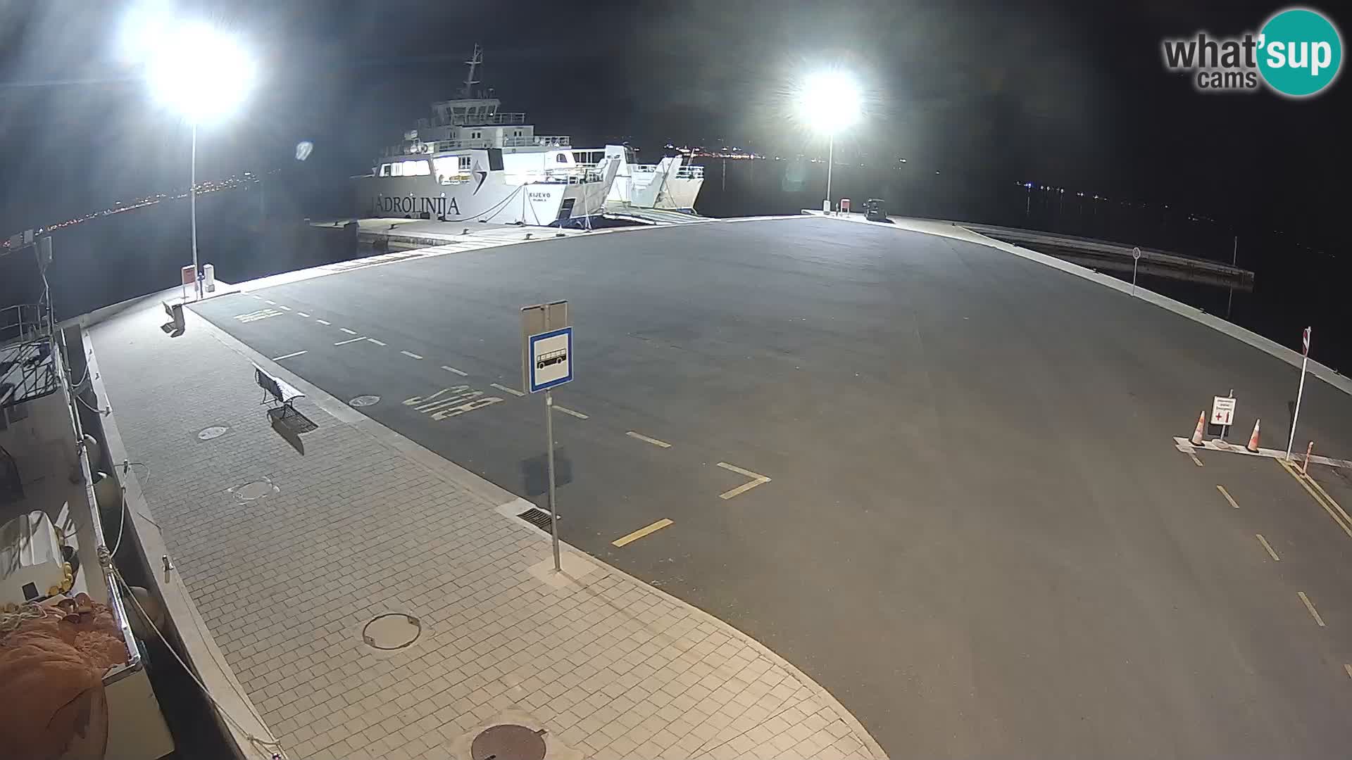 Tkon Live cam – ferry – Dalmatia – Croatia