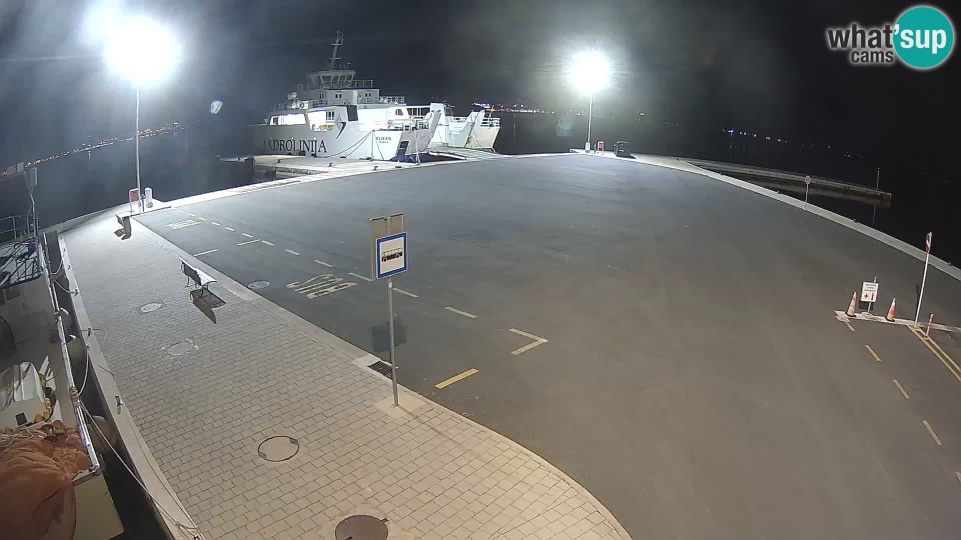 Tkon Live cam – ferry – Dalmatia – Croatia