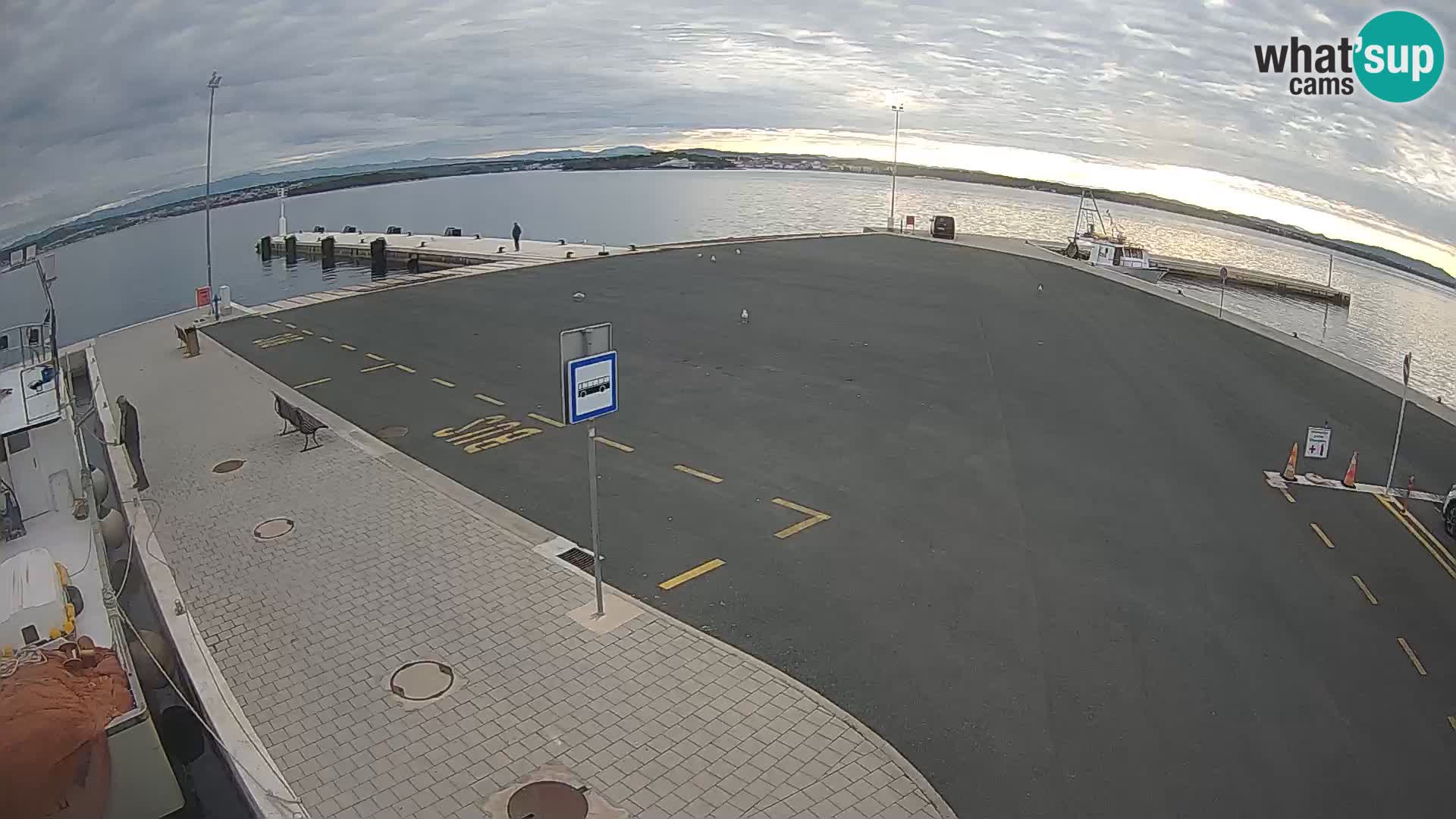 Tkon Live cam – traghetto – Dalmazia – Croazia