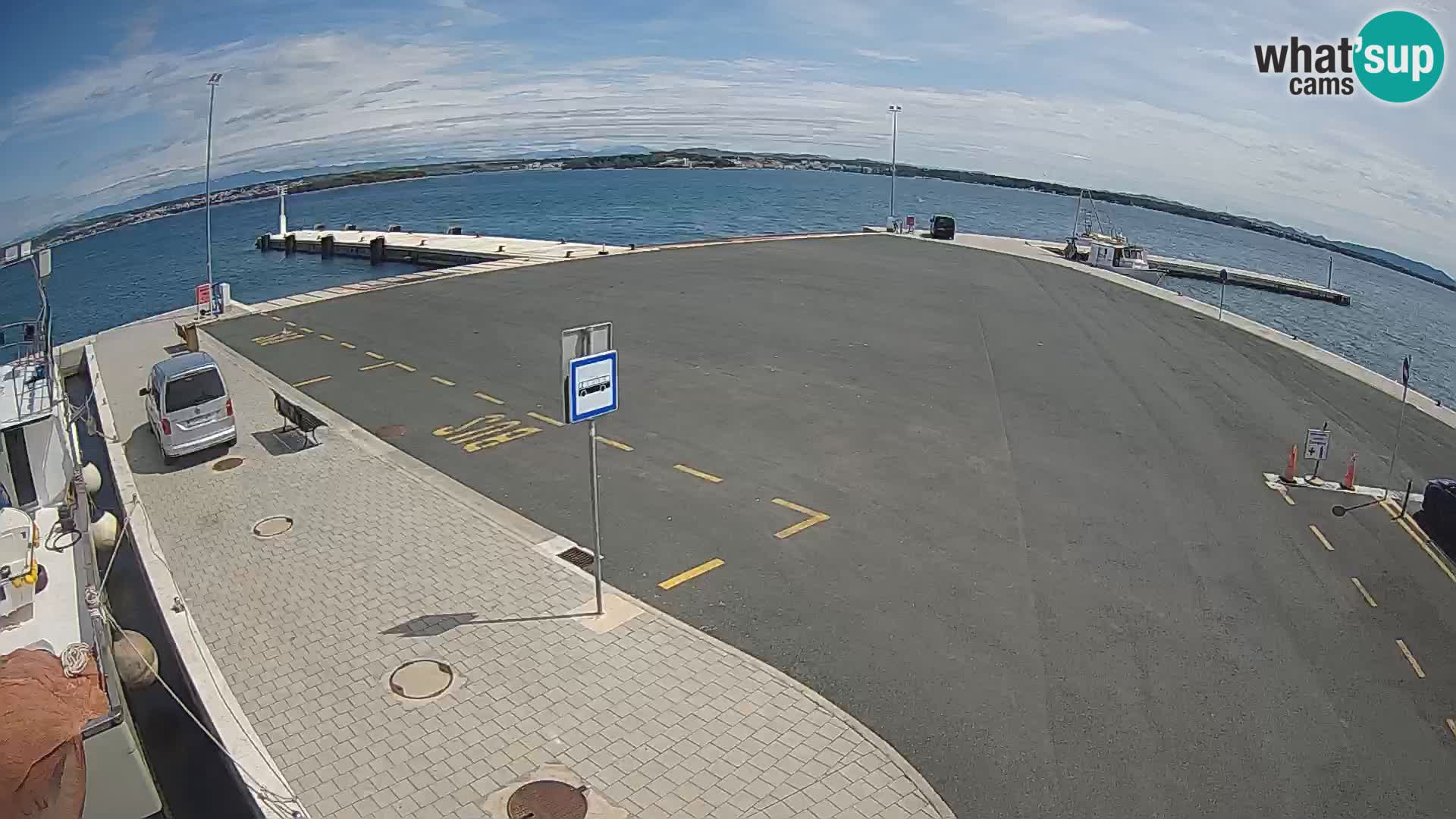 Tkon Live cam – ferry – Dalmatia – Croatia