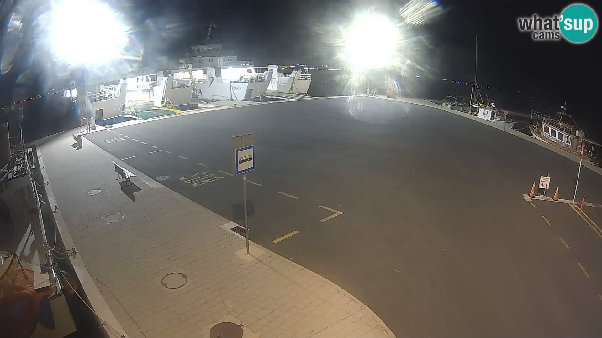 Tkon Live cam – ferry – Dalmatia – Croatia