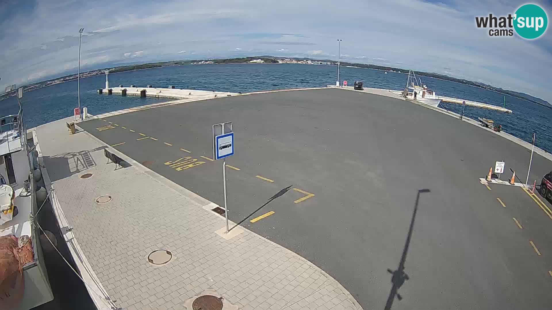 Tkon Live cam – ferry – Dalmatia – Croatia