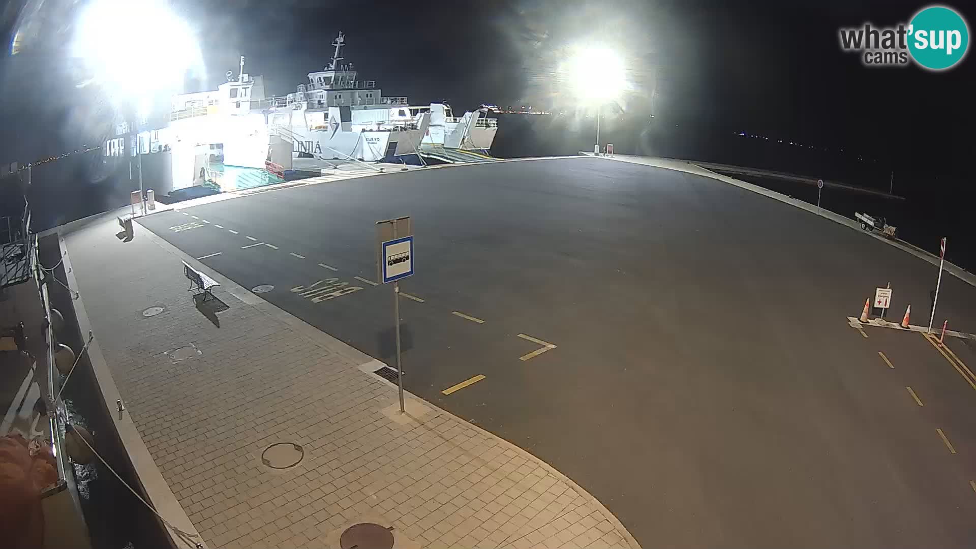 Tkon Live cam – ferry – Dalmatia – Croatia