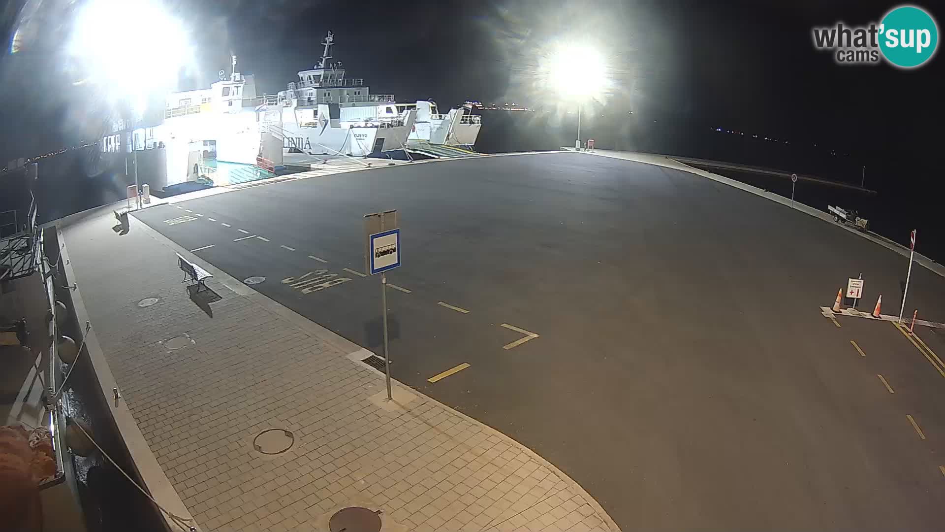 Tkon Live cam – ferry – Dalmatia – Croatia
