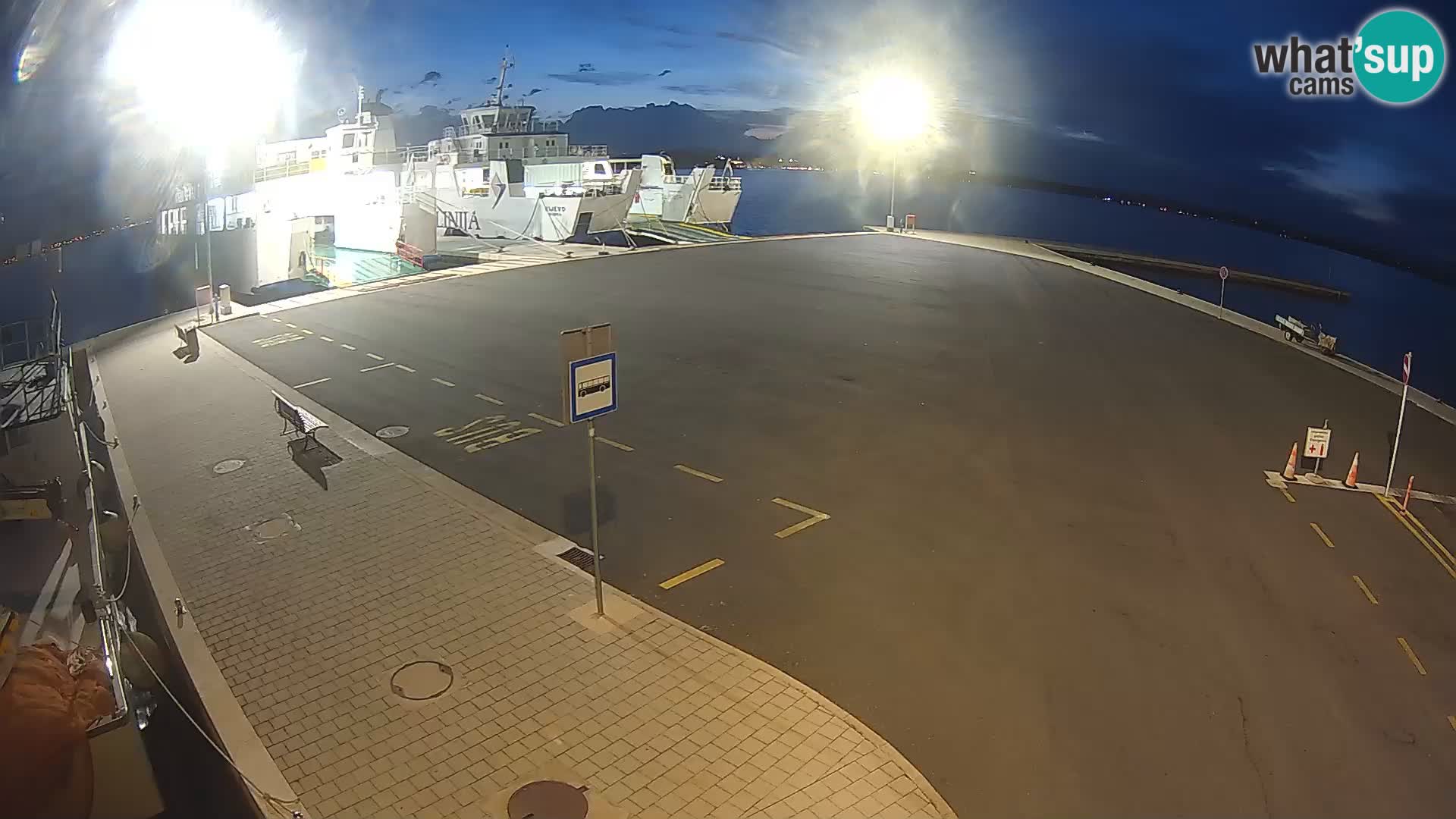 Tkon Live cam – Fähre – Dalmatien – Kroatien