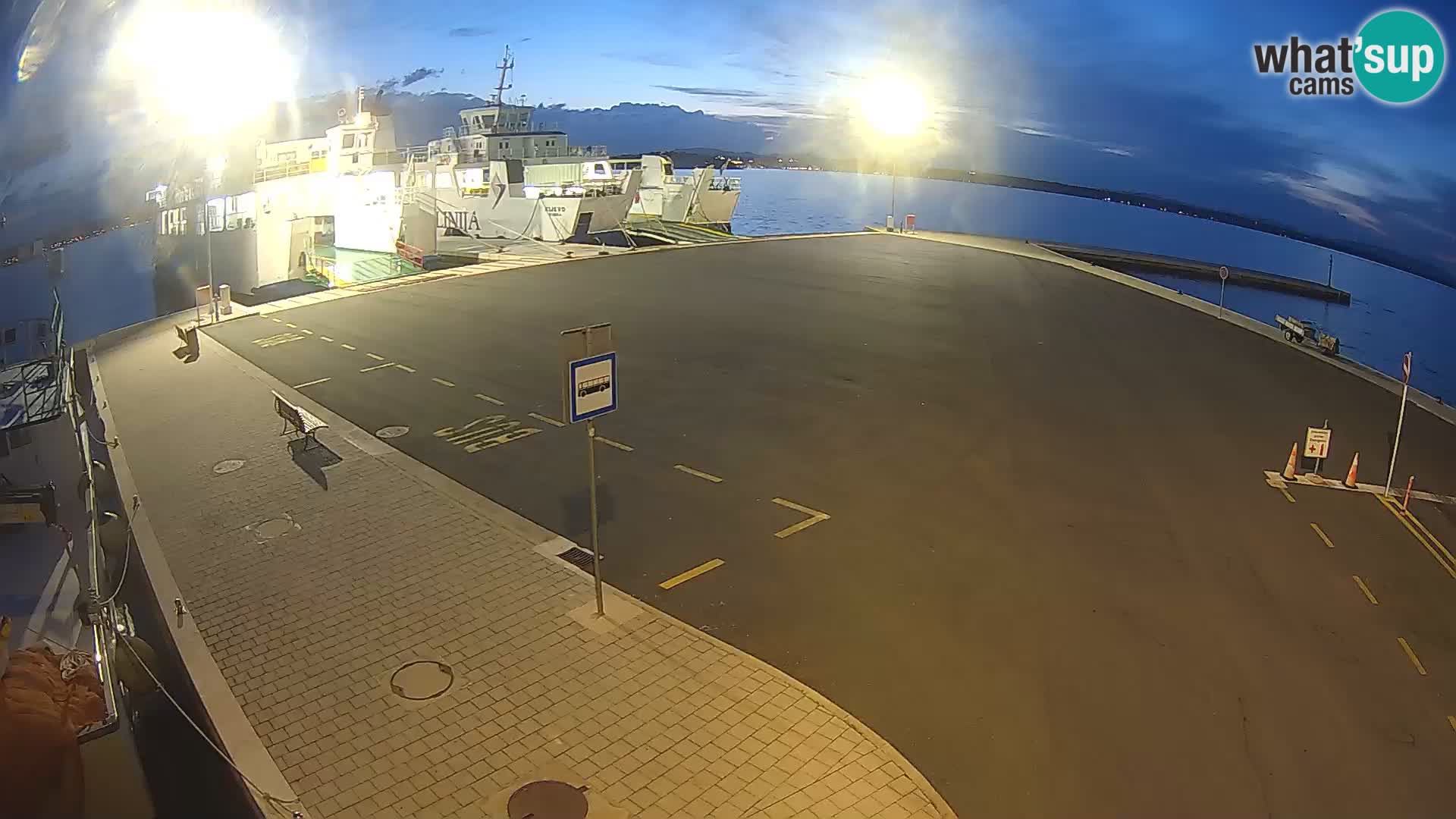 Tkon Live cam – traghetto – Dalmazia – Croazia