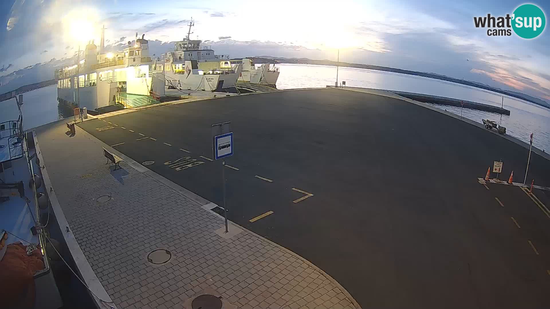 Tkon Live cam – Fähre – Dalmatien – Kroatien